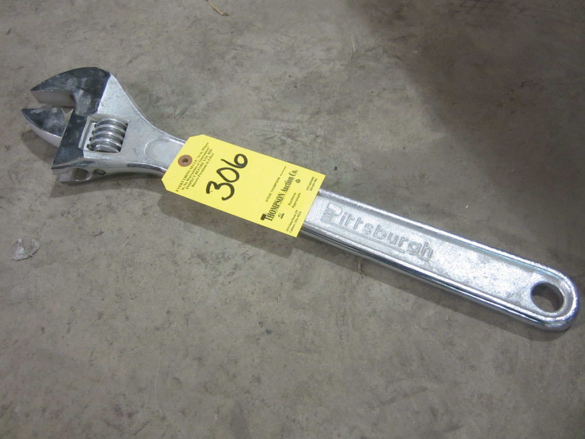 Pittsburgh 600 MM Adjustable Wrench, New