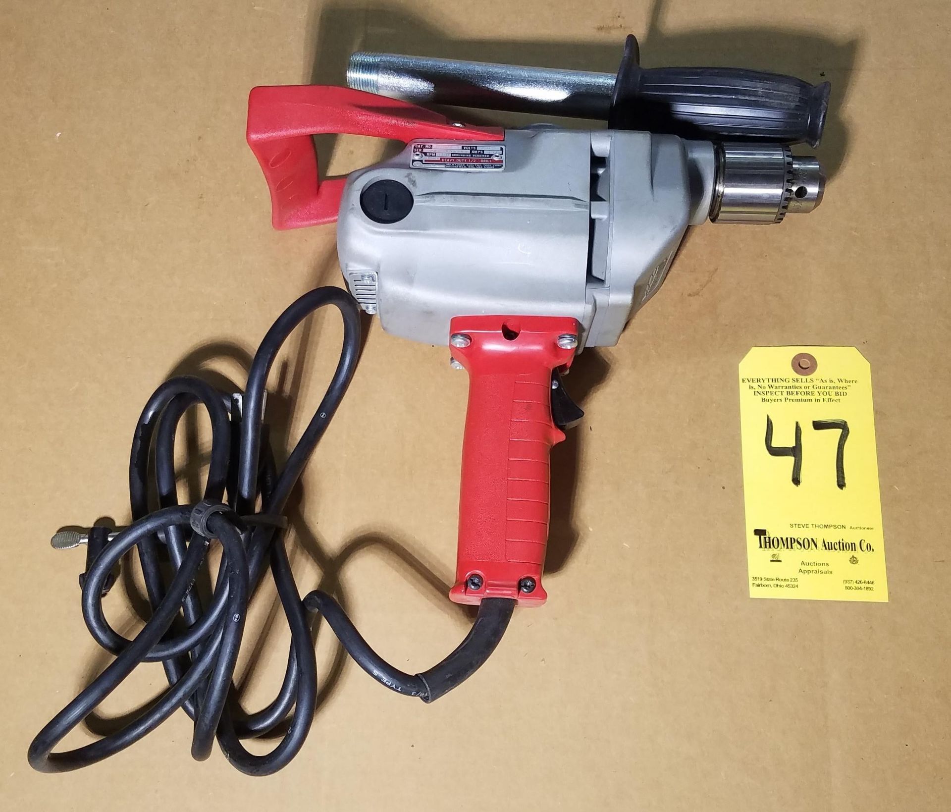 Milwaukee 1/2 Inch Heavy Duty Drill