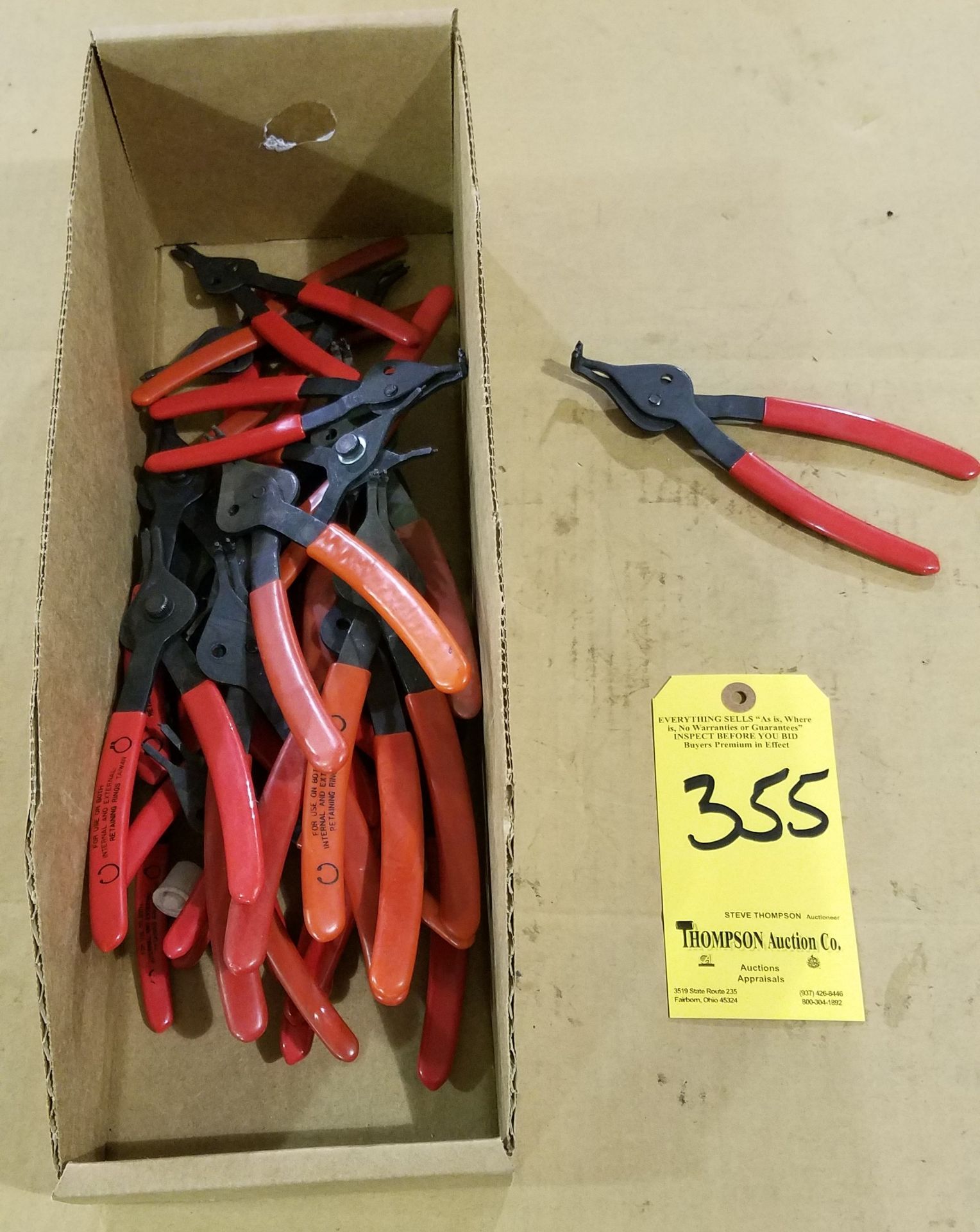 Lot, Snap Ring Pliers