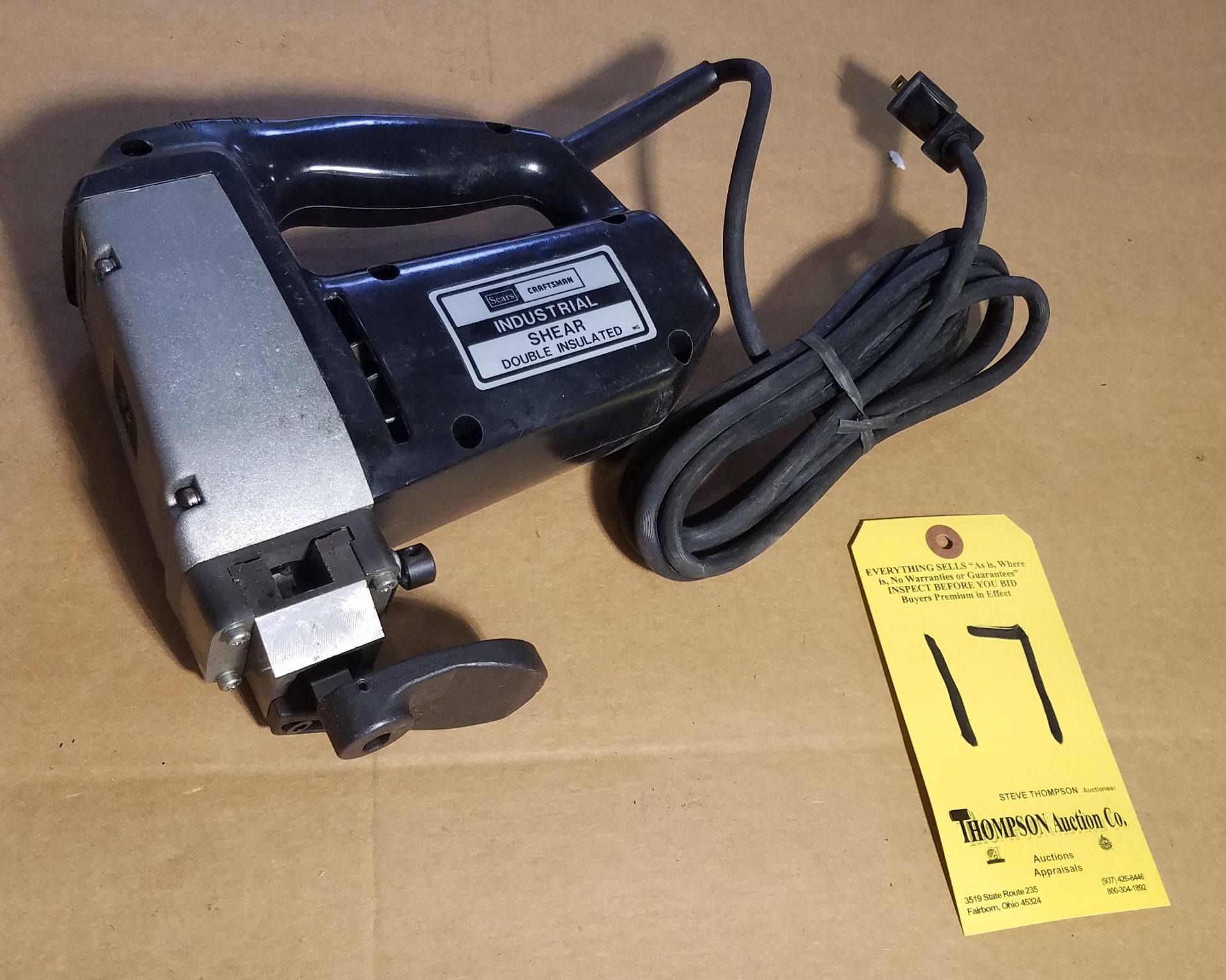 Sears Portable Metal Shear, New