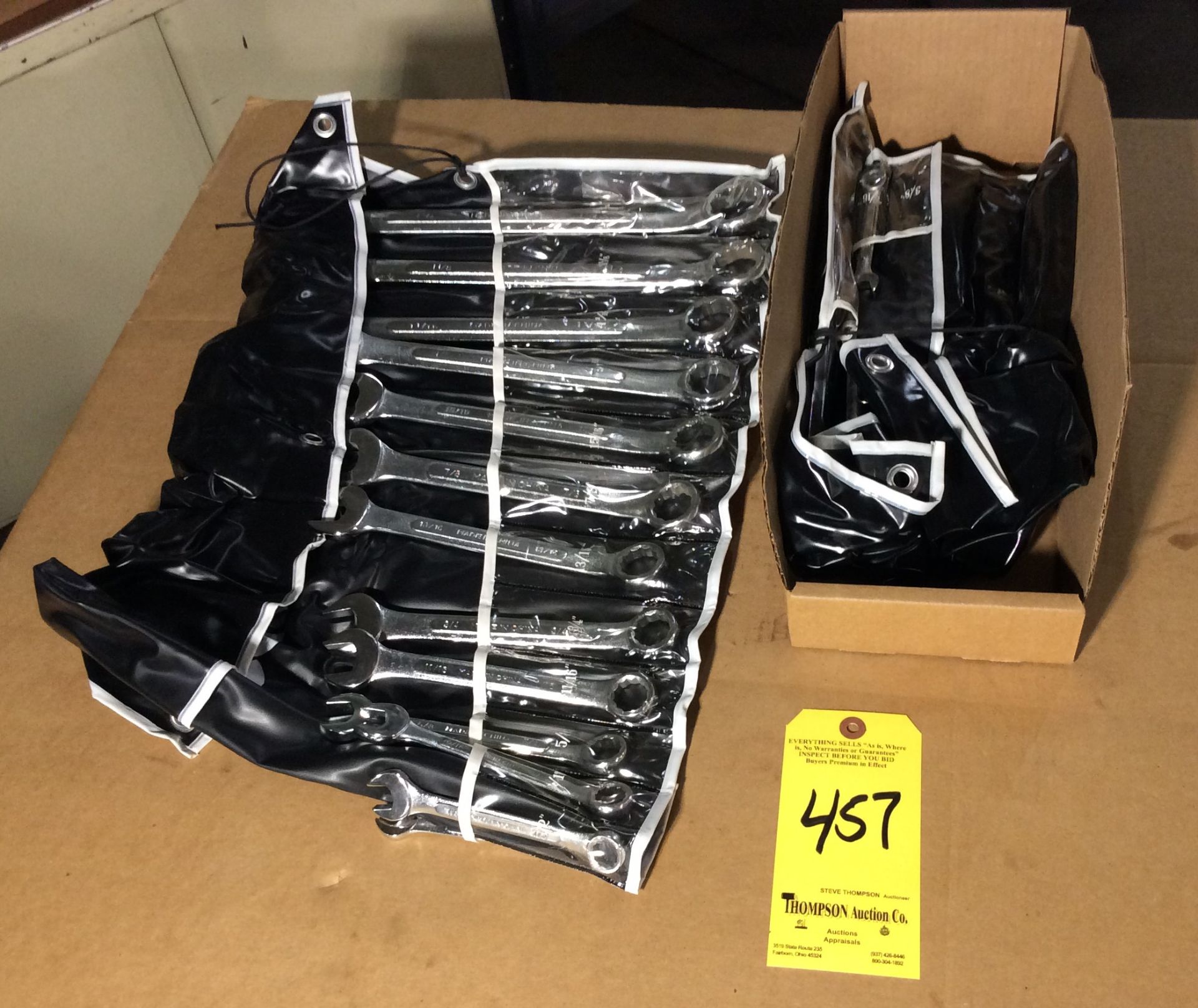 Lot, Open and Box End Wrenches