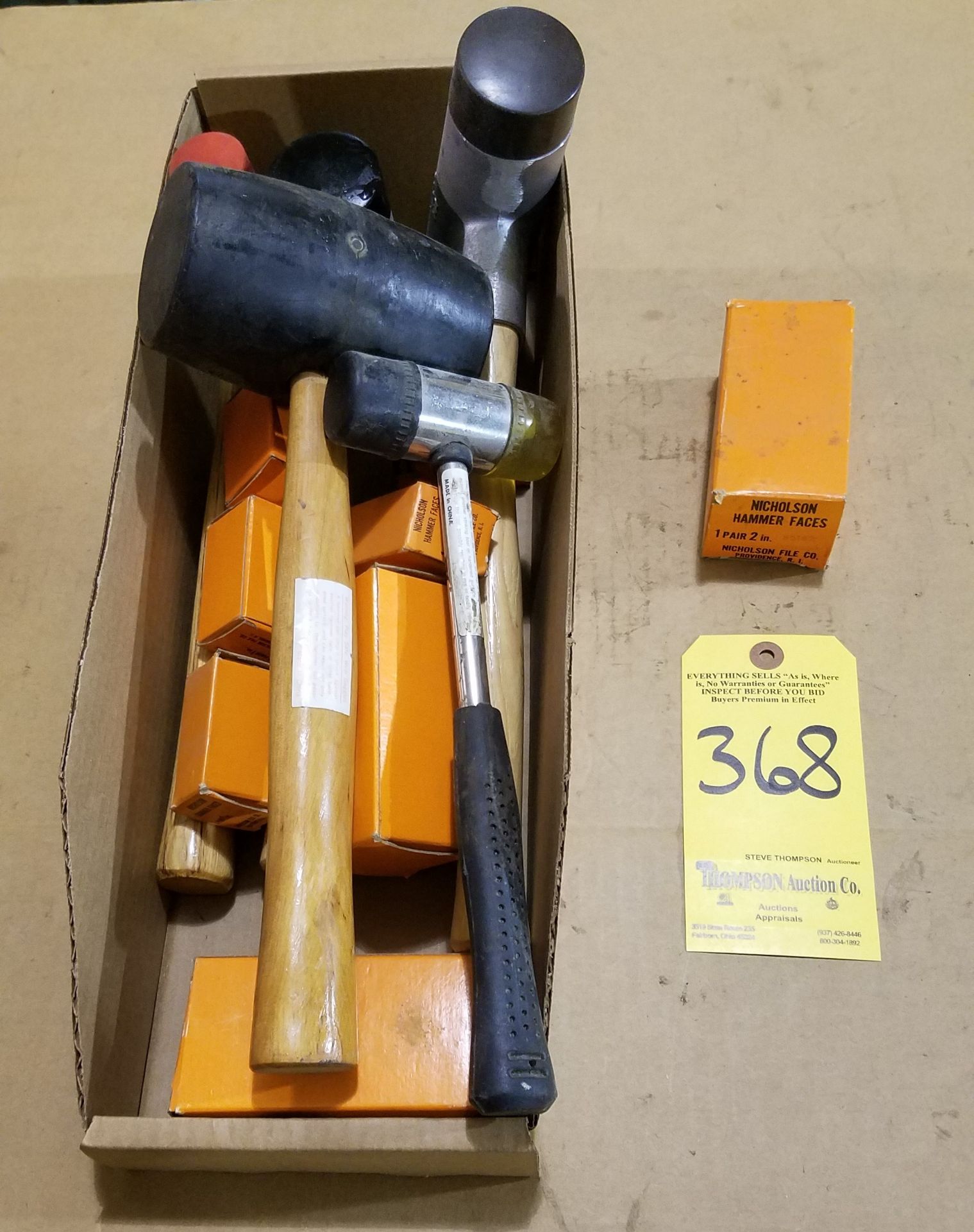 Lot, Hammers with Replacement Heads