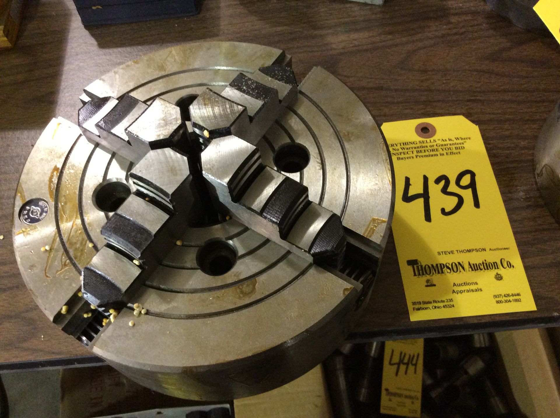 8 Inch 4-Jaw Chuck