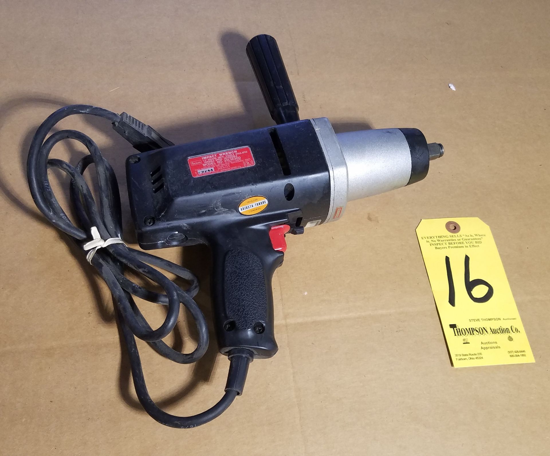 Sears 1/2 Inch Impact Wrench, New