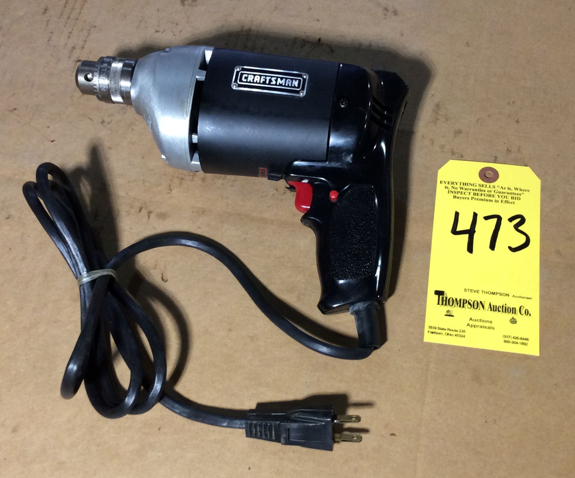 Craftsman 3/8 In. Electric Drill