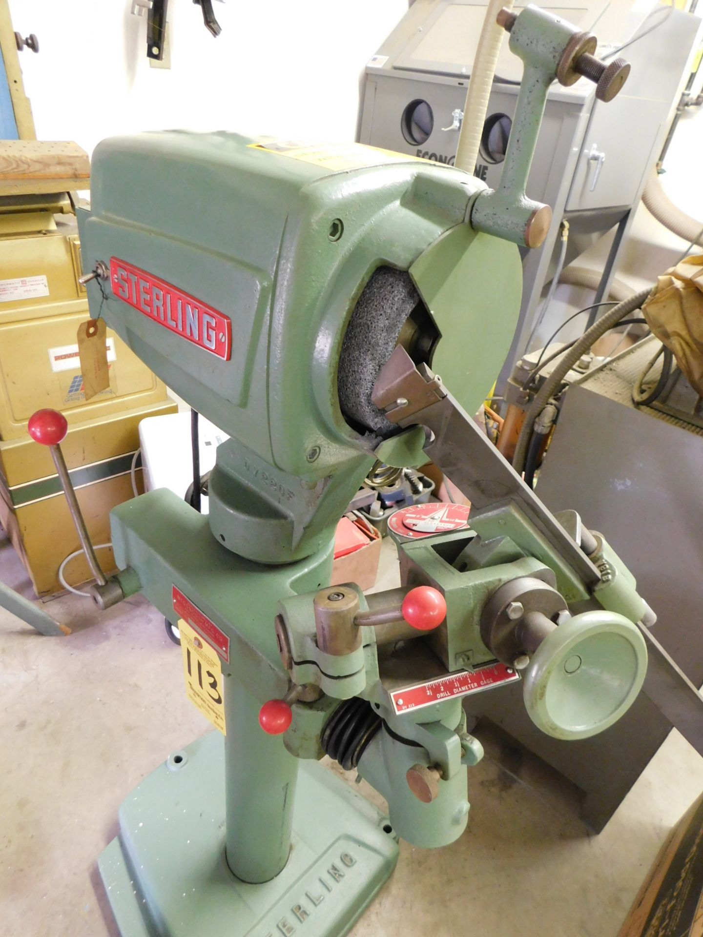 Sterling Drill Grinder, s/n DG8666, 1/8 In. to 2 1/2 In. Capacity, 110/1/60 AC - Image 2 of 7