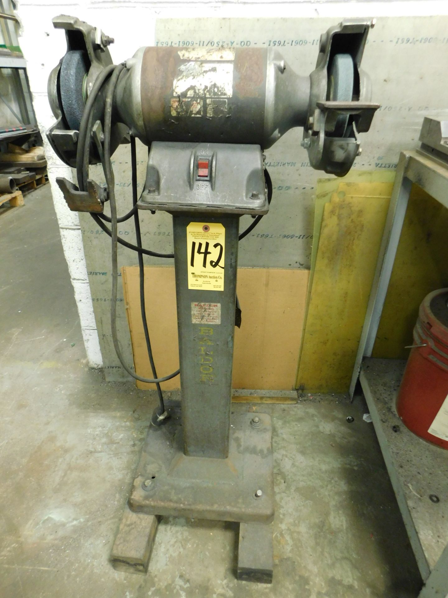 8 Inch Double End Pedestal Grinder, 110/1/60 AC