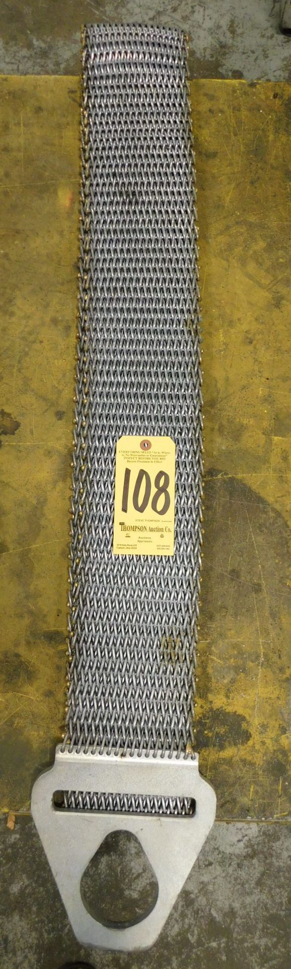Steel Lifting Strap, 8 Ft. Long, 6 Inch Wide
