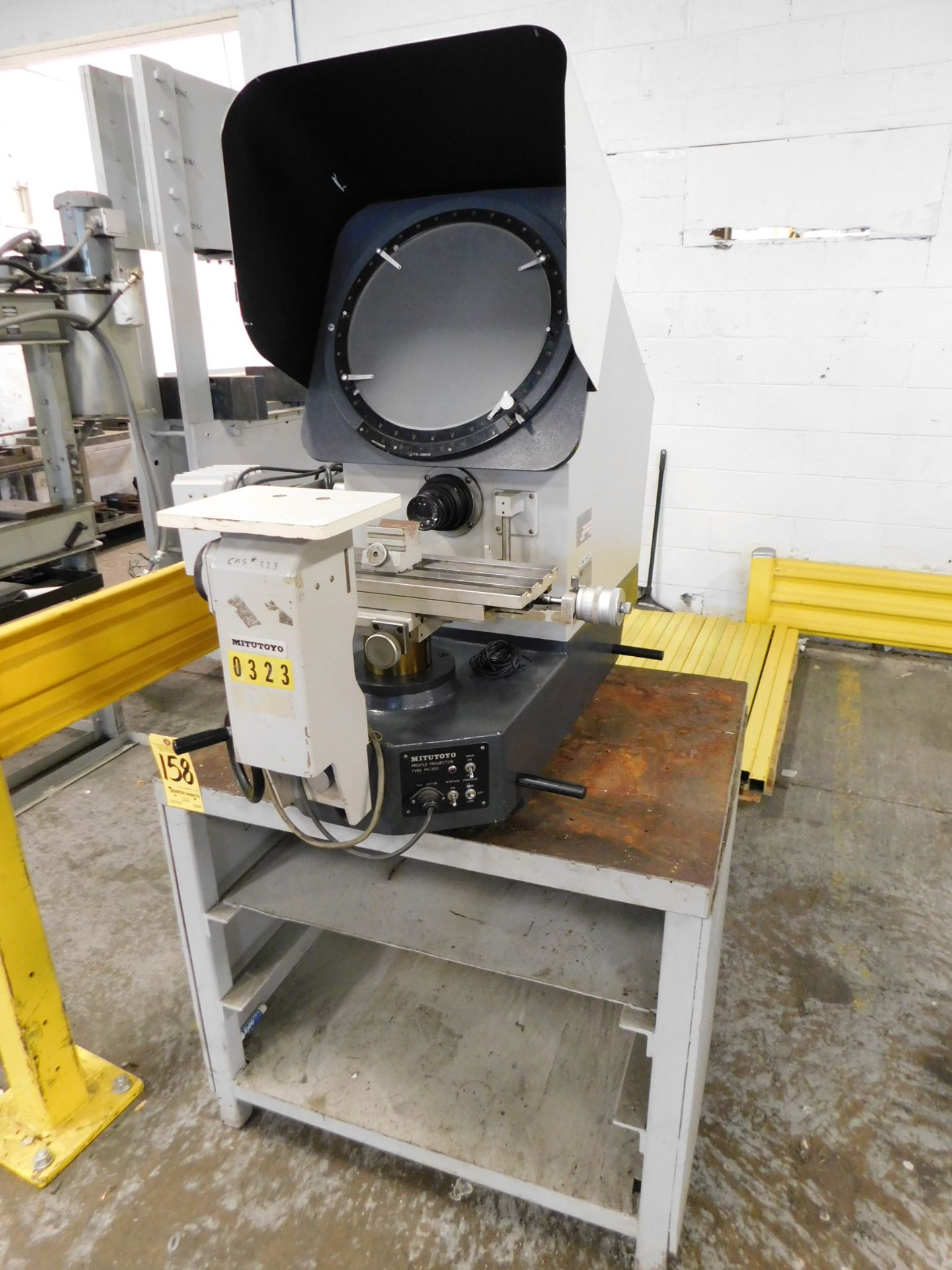 Mitutoyo Model PH-350 Optical Comparator, 14 Inch, s/n 021, Surface Illumination