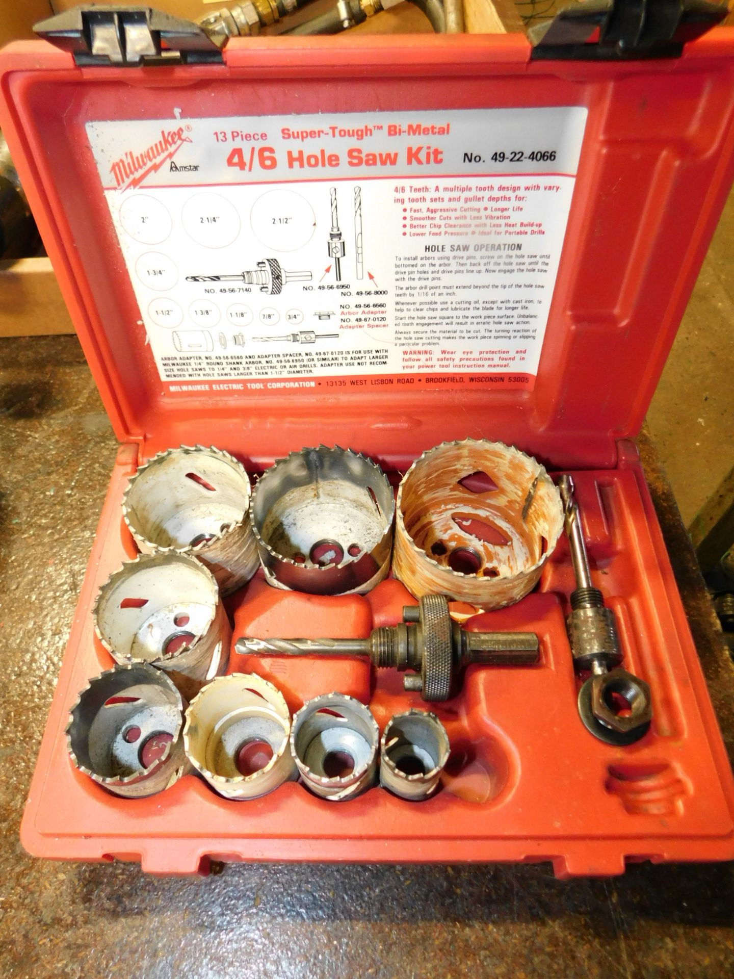 Milwaukee Hole Saw Set