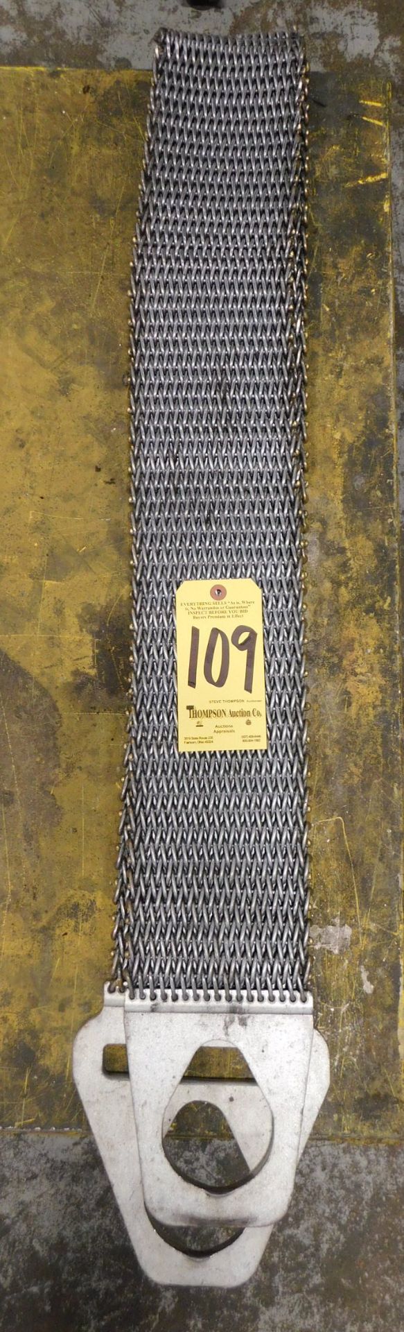 Steel Lifting Strap, 8 Ft. Long, 6 Inch Wide