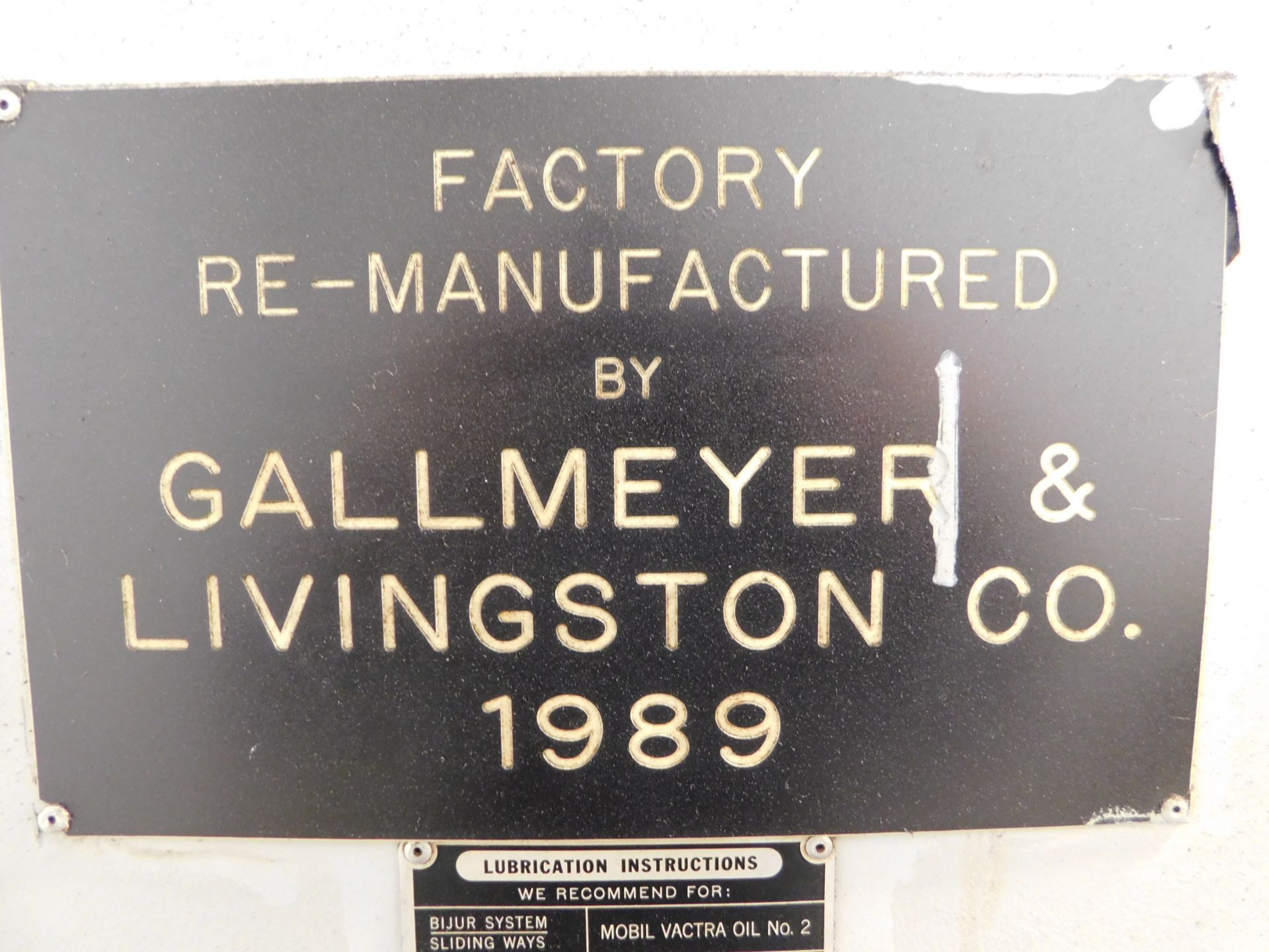 Gallmeyer and Livingston Grand Rapids Model 550 Hydraulic Surface Grinder, 3-Axis, Rebuilt by G & - Image 14 of 19