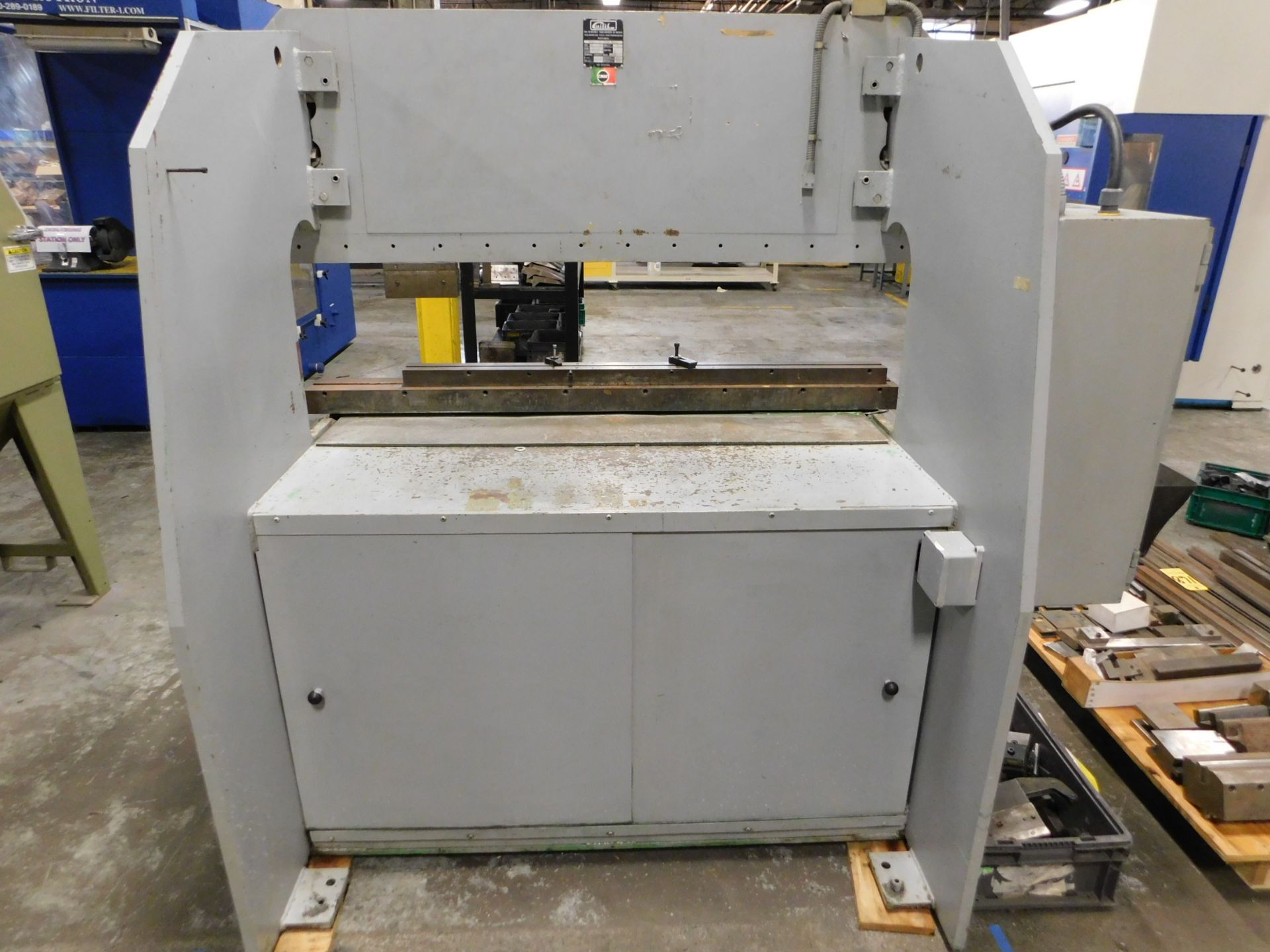 Guilfil Model PE-30 Upacting Hydraulic Press Brake, 5 Ft X 33 Ton Capacity, s/n 011847, New 1988, 62 - Image 11 of 19