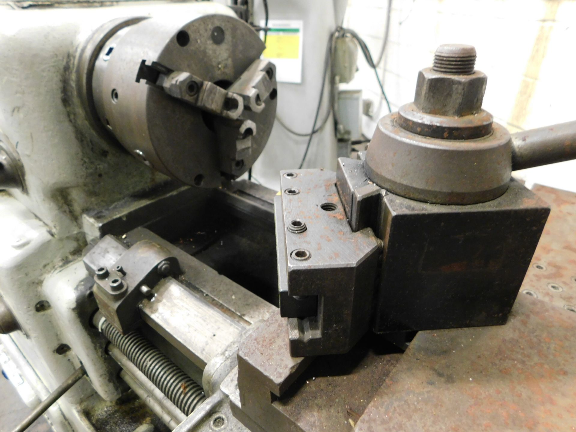 Lansing 16 In. X 48 In. Tool Room Lathe, Geared Head, 8 In 3-Jaw Chuck, Hardinge Spindle Nose Collet - Image 6 of 16