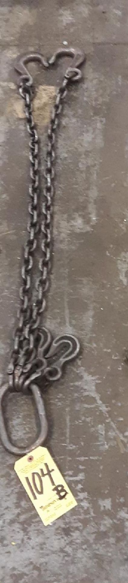 Lifting Chain, 2-Hook, 4 Ft. 4 In. Long, 11,400 Lb. Capacity