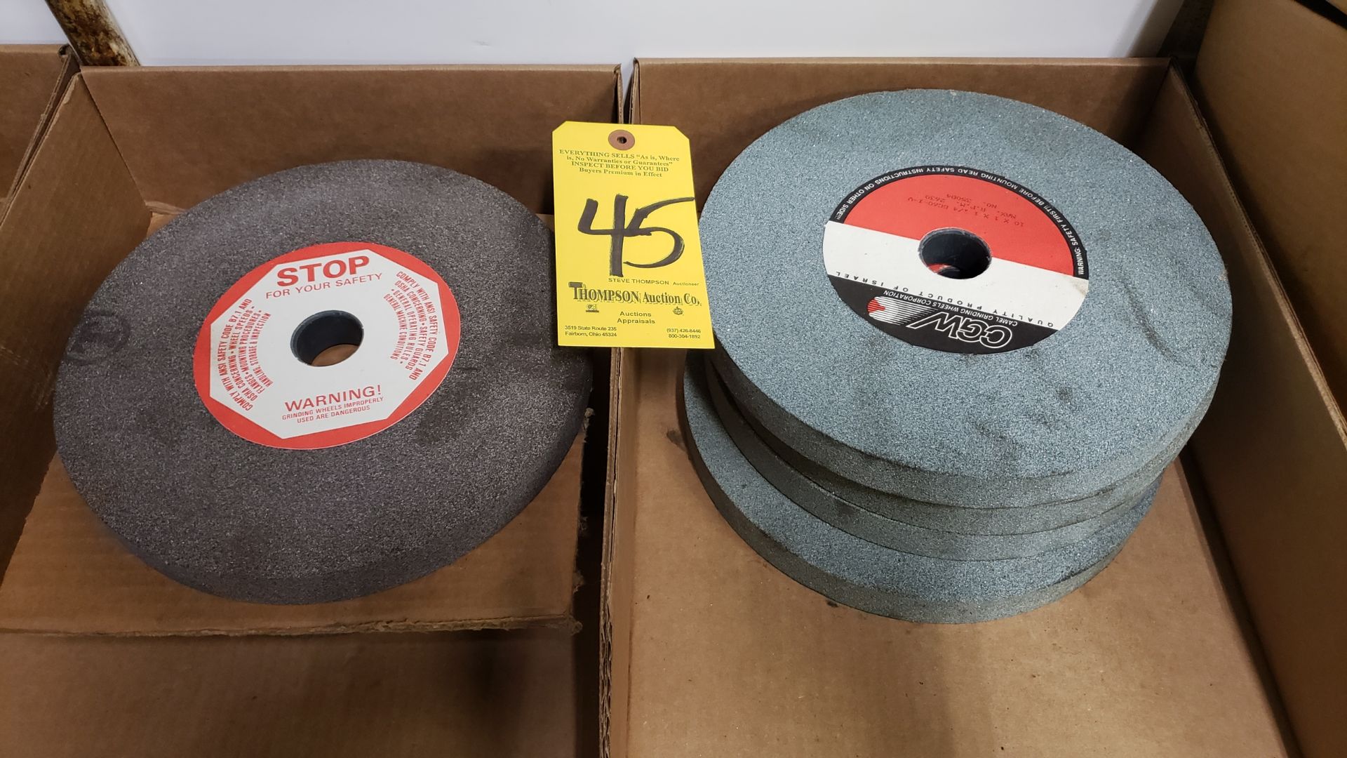 10" x 1" x 1 1/4" Grinding Wheels