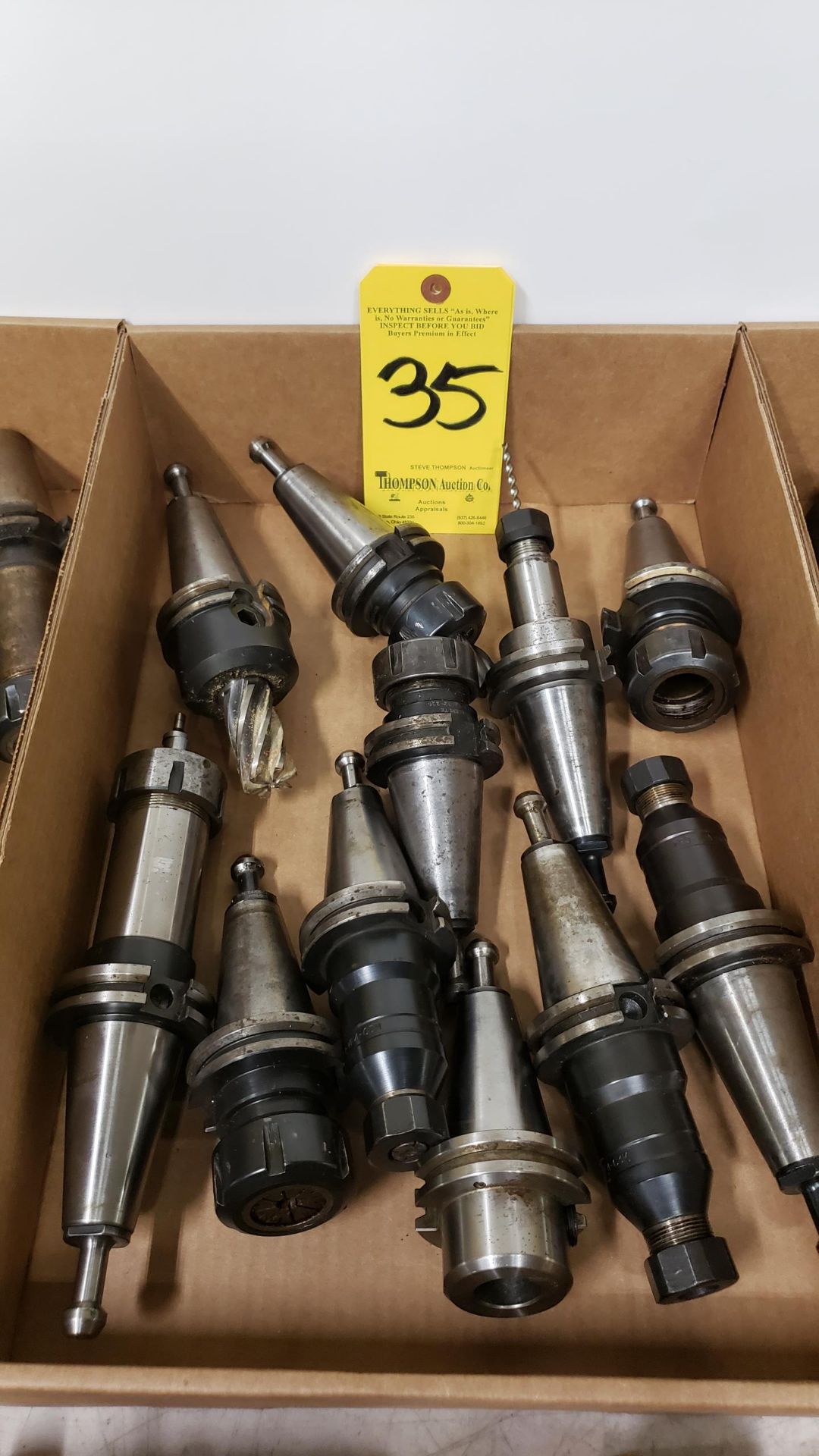 Assorted Cat 40 Tool Holders