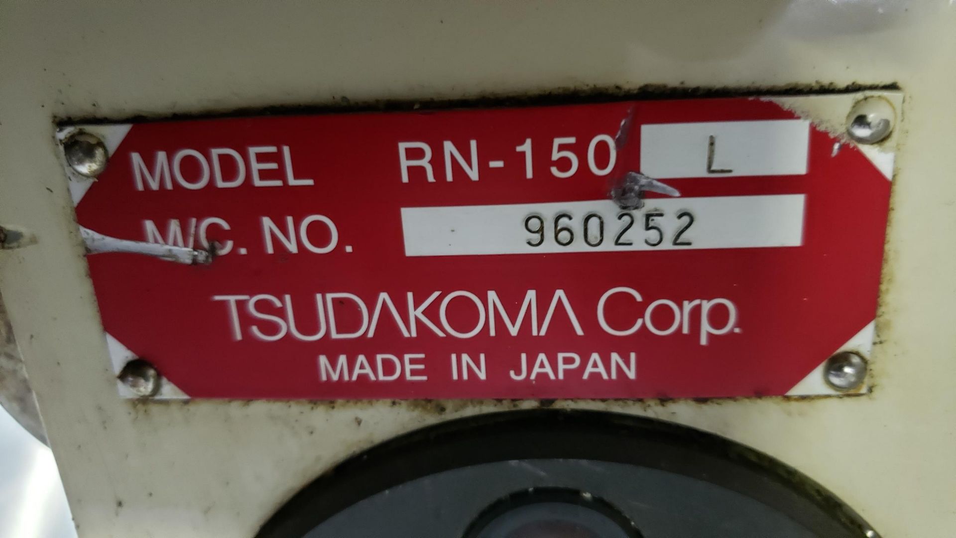 TSUDAKOMA Model RN-150 L 4th Axis (Fanuc) M/C No. 960252 - Image 6 of 7