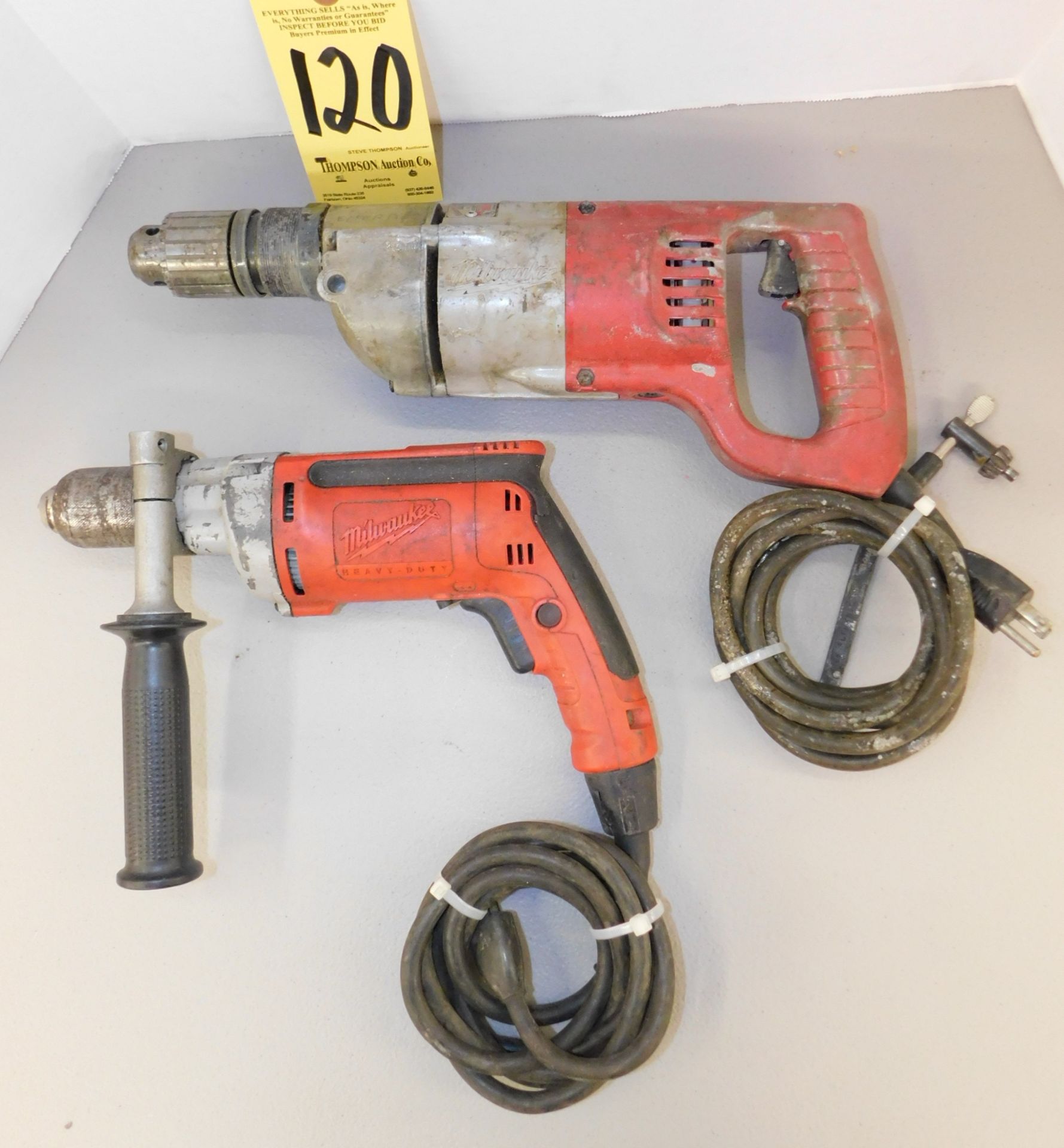 (2) Milwaukee Electric Drills