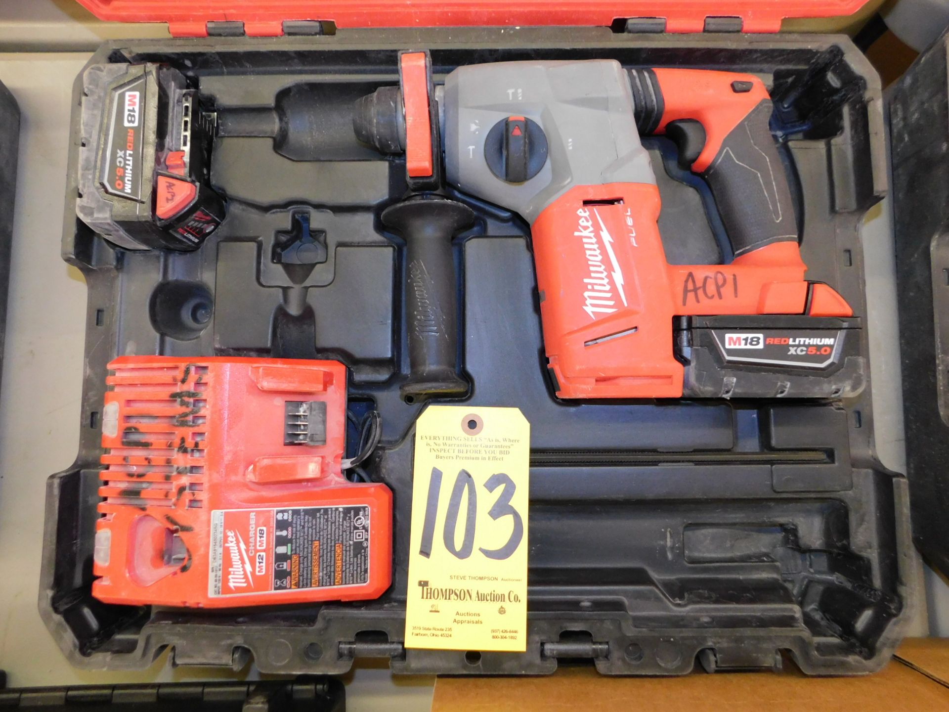 Milwaukee Model 2712-120 Cordless Hammer Drill with Case