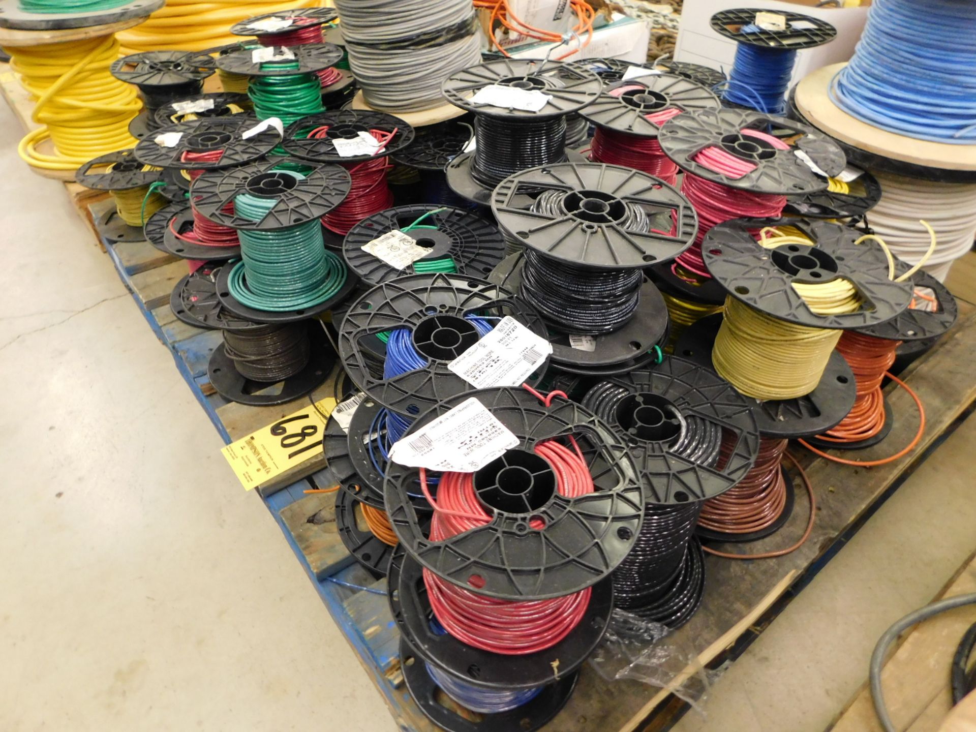 Skid Lot of Miscellaneous Wire - Image 3 of 5