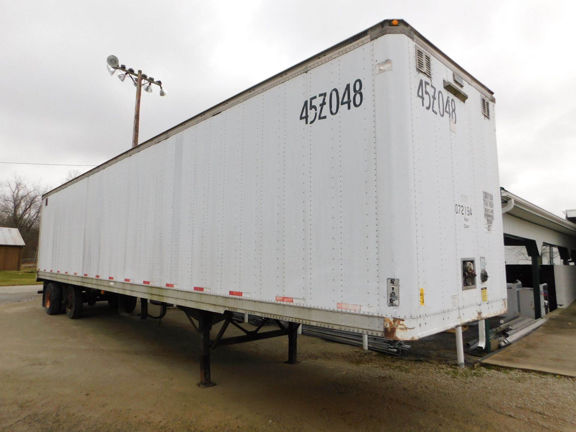 1999 Stoughton Model AVW-485T-S-C 48' Tandem Axle Enclosed Semi Trailer, VIN 1DW1A482XYS352477, 70,