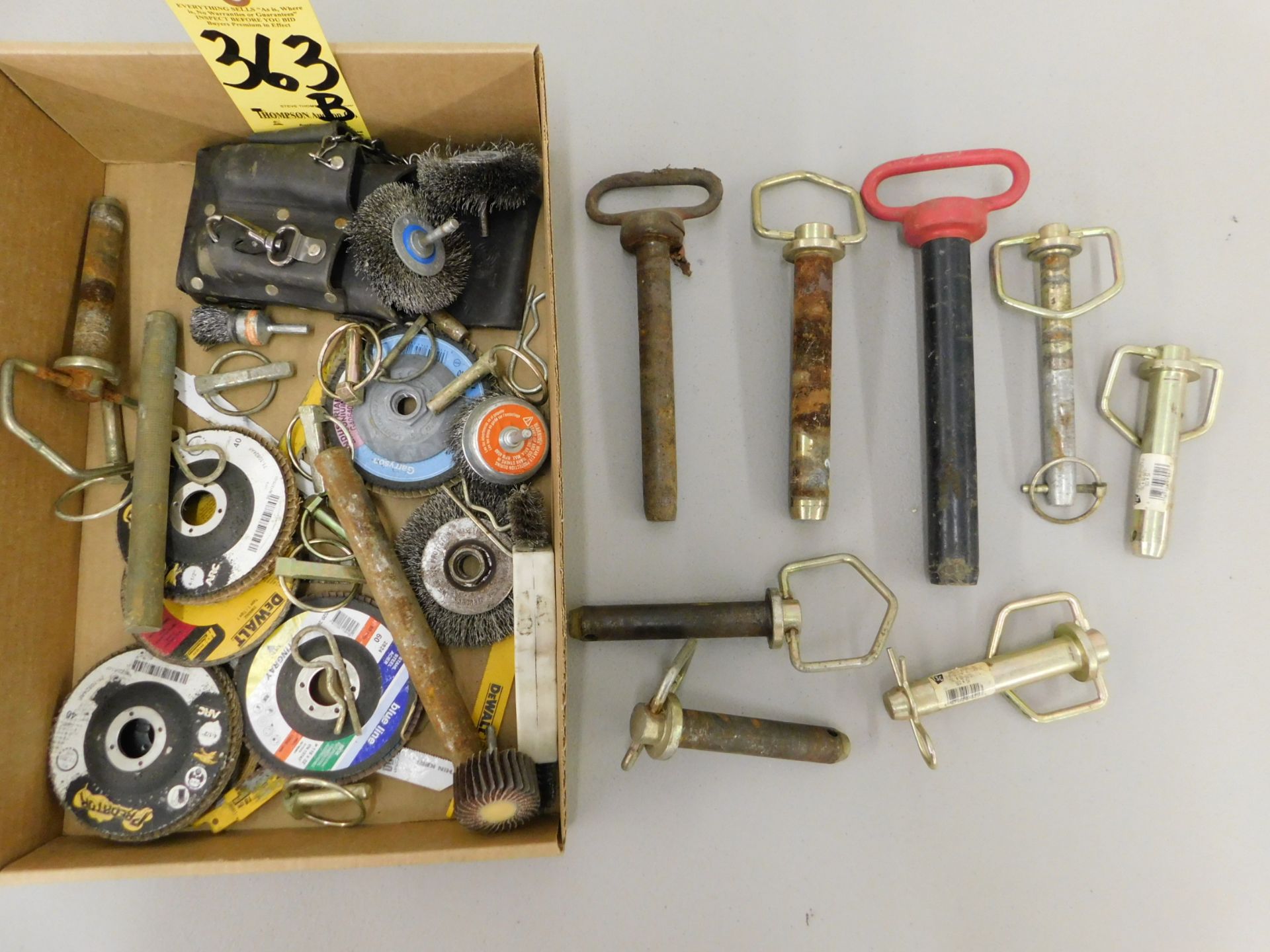 Hitch Pins, Wire Wheels, and Misc. Abrasives