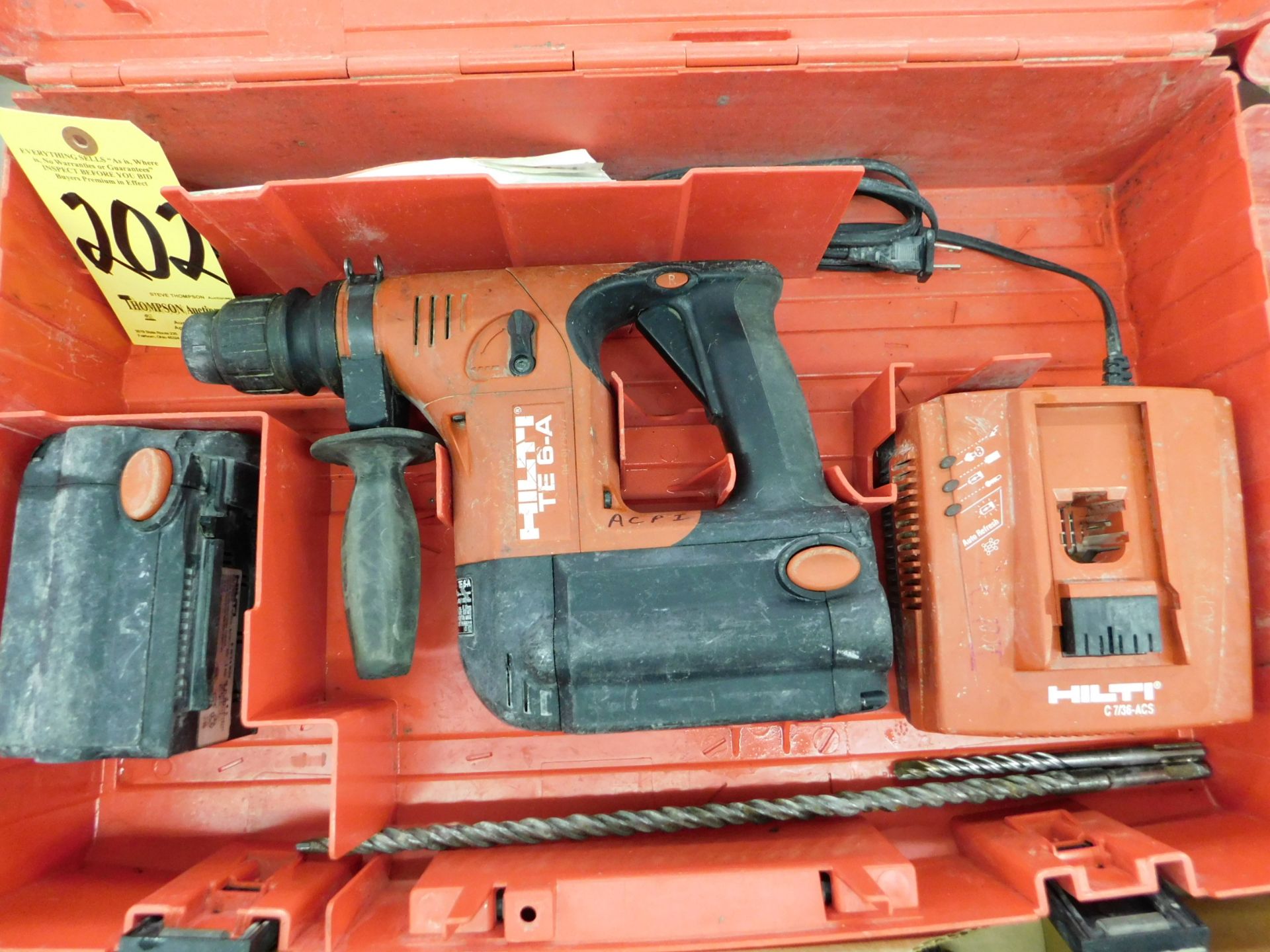 Hilti Model TE6-A 36V Cordless Hammer Drill