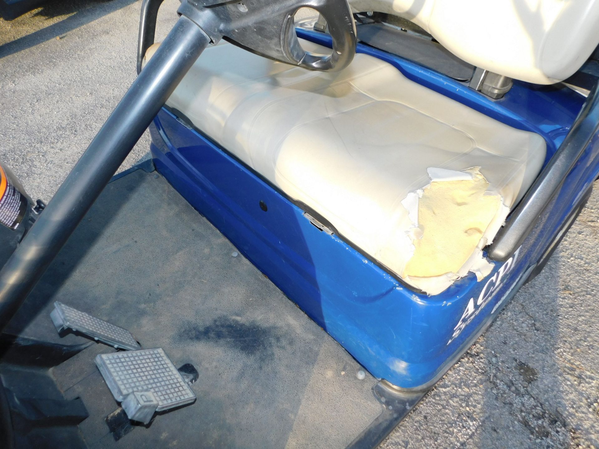 2009 Yamaha Model YDREG Electric Golf Cart, SN JW2-204358, 48V, Canopy, Rear Seat with Fold Down - Image 8 of 12