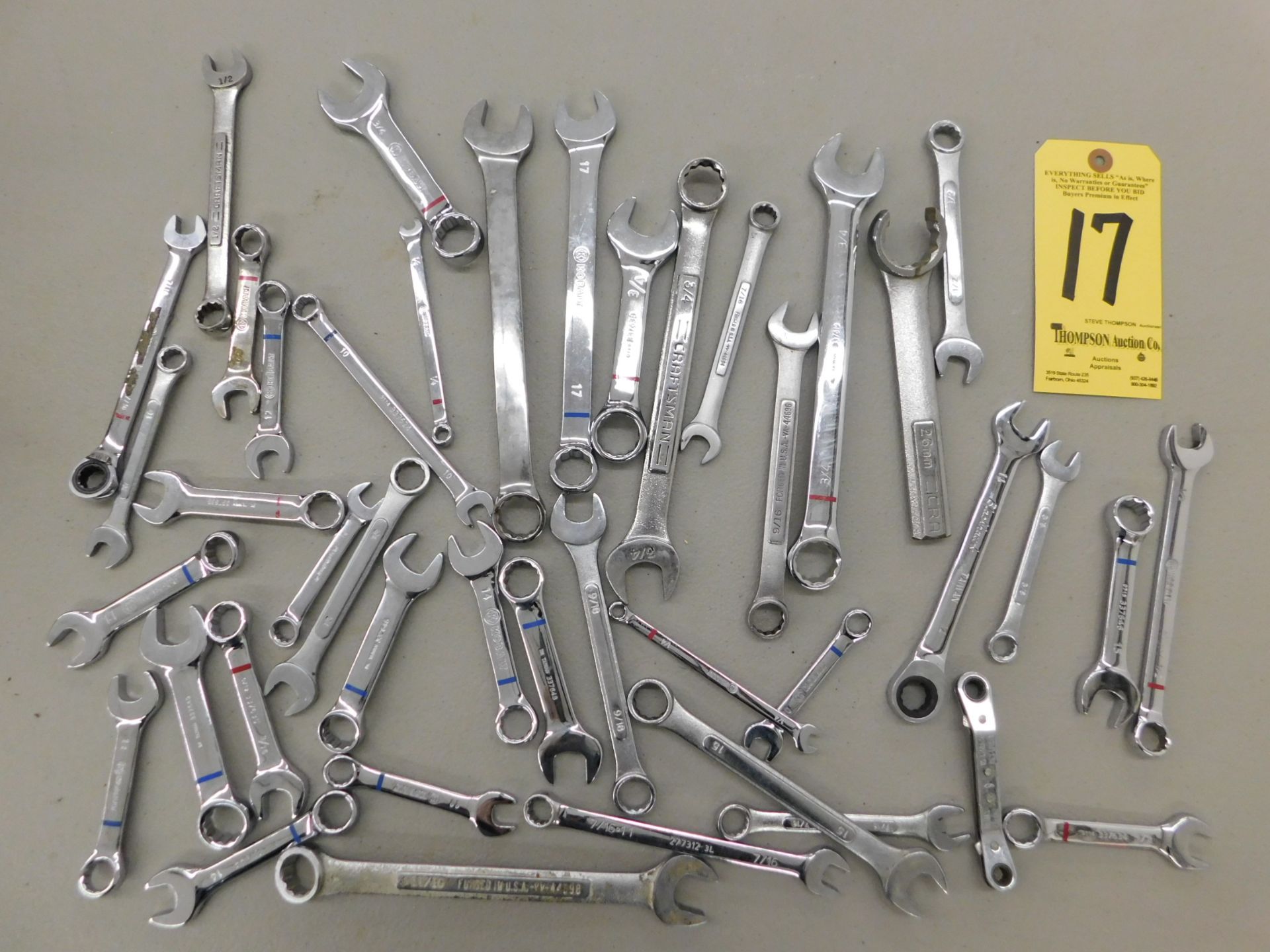 Open and Box End Wrenches