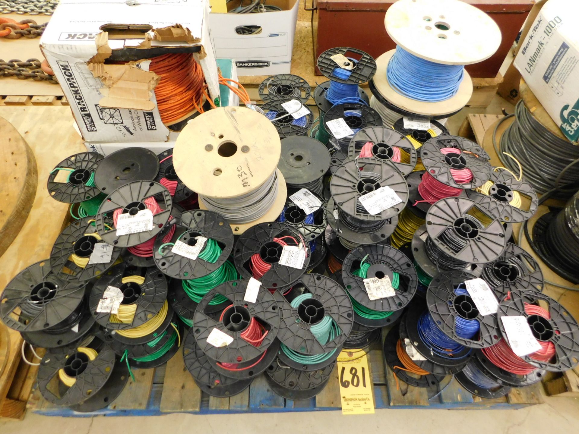 Skid Lot of Miscellaneous Wire