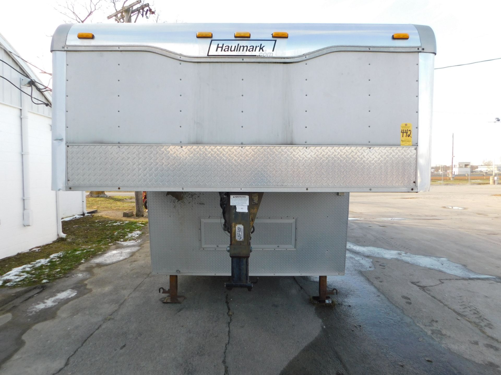 2006 Haulmark Model RTG85X36WT5 Enclosed Tandem Axle Gooseneck Race Trailer, VIN - Image 2 of 32