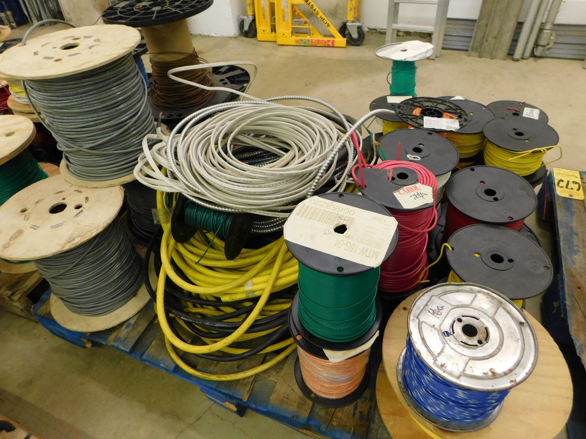 Skid Lot of Miscellaneous Wire - Image 5 of 5