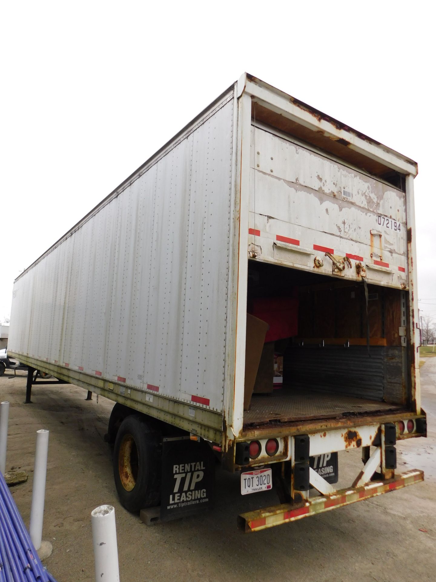 1999 Stoughton Model AVW-485T-S-C 48' Tandem Axle Enclosed Semi Trailer, VIN 1DW1A482XYS352477, 70, - Image 5 of 11