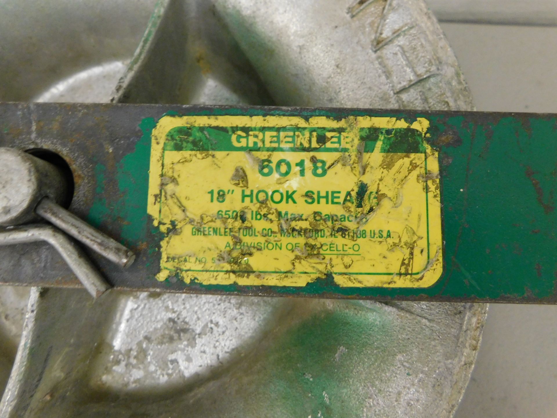 (1) Greenlee and (1) Current Tools 12" Hook Sheave - Image 3 of 4