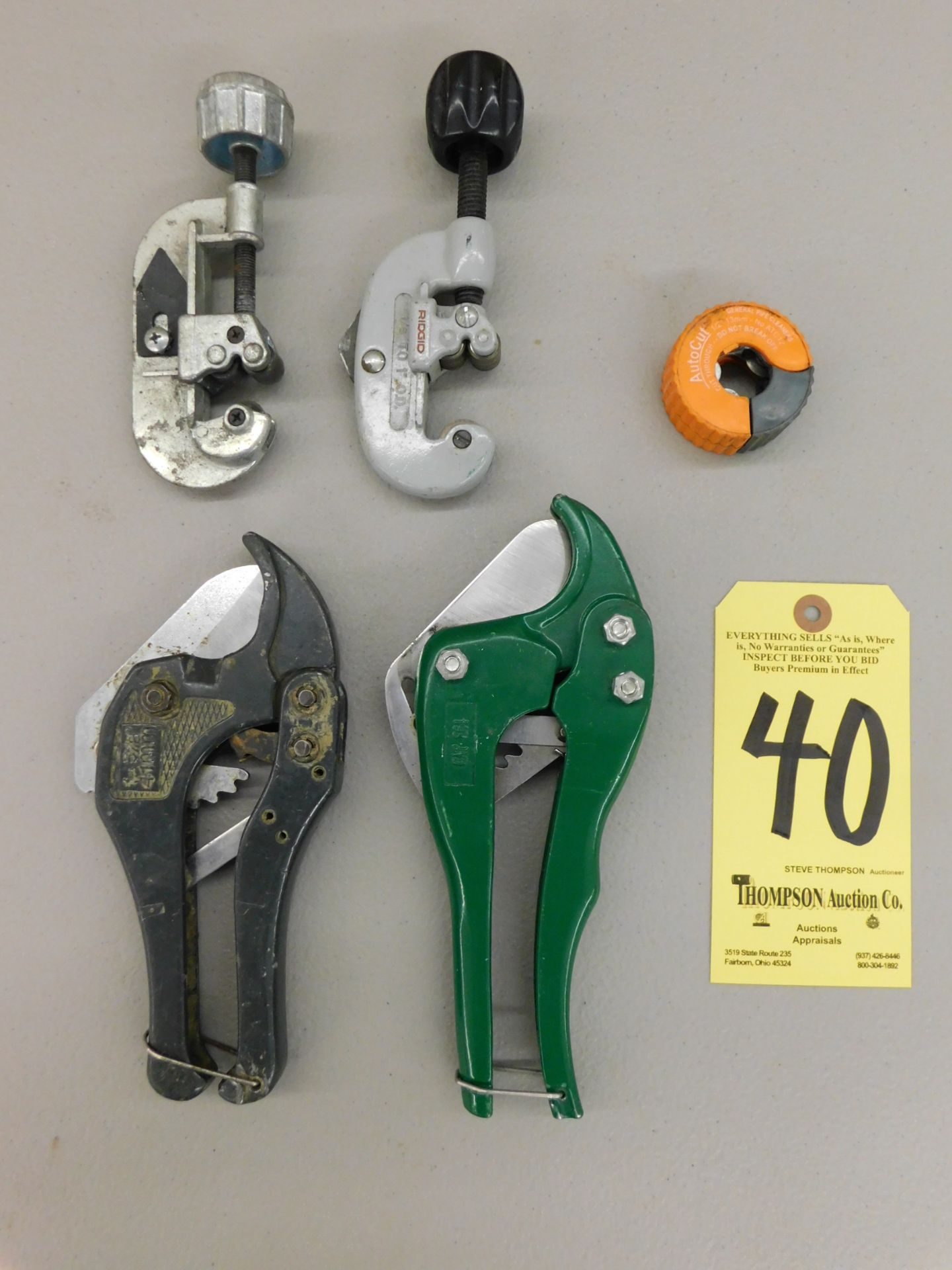 PVC and Tubing Cutters