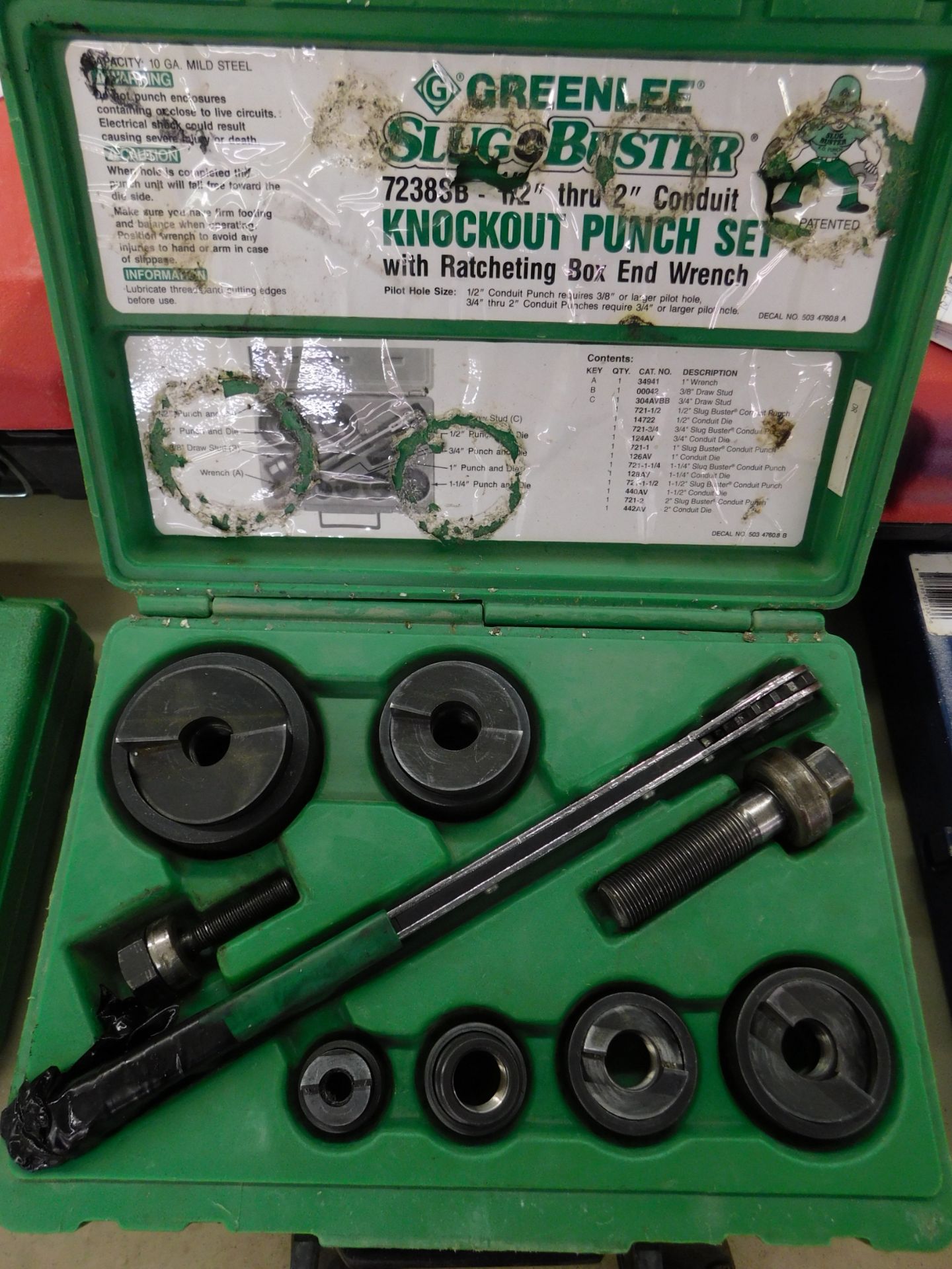 Greenlee 7238SB Knockout Punch Set