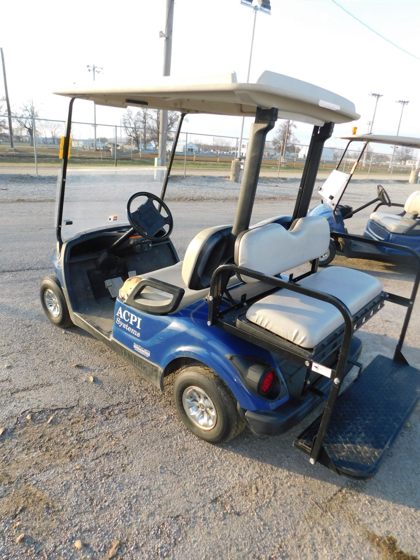 2009 Yamaha Model YDREG Electric Golf Cart, SN JW2-204358, 48V, Canopy, Rear Seat with Fold Down - Image 5 of 12