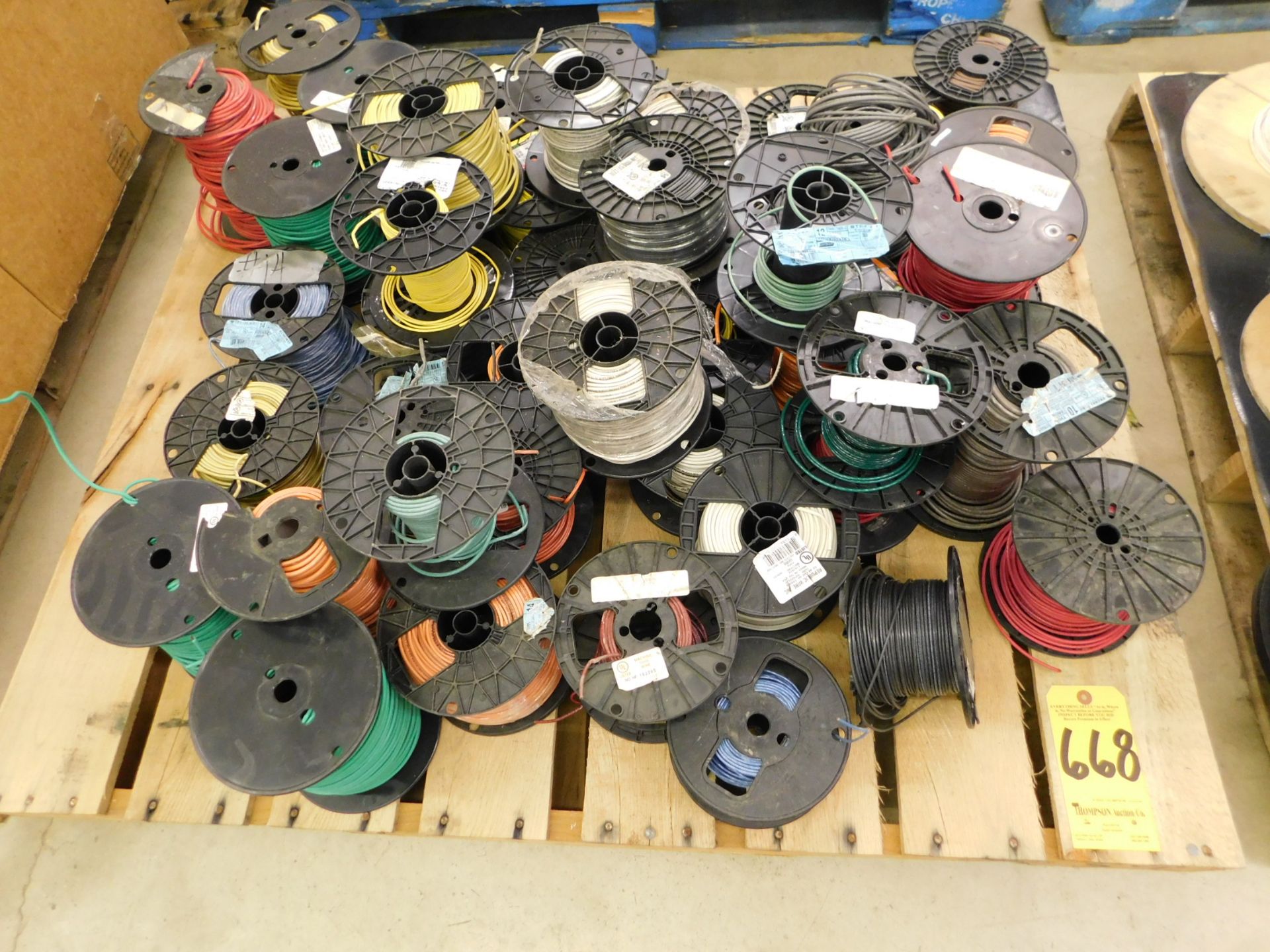 Skid Lot of Miscellaneous Wire