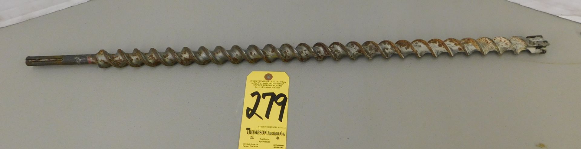 Hammer Drill Bit, 1 3/8" x 32" L