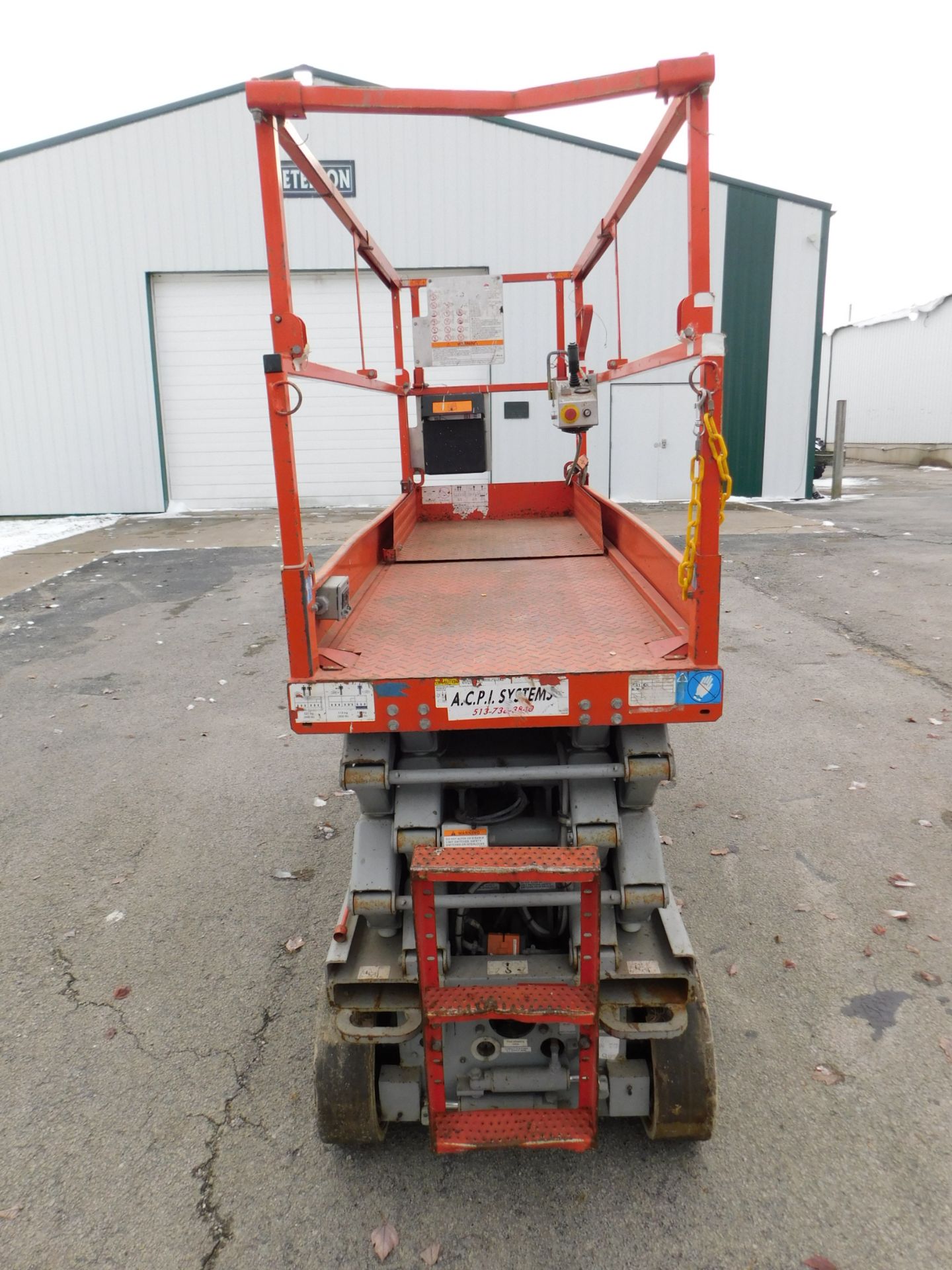 Sky Jack Model SJIII 3226 Electric Scissor Lift, SN 277092, 26' Maximum Platform Height, 500 lb. - Image 4 of 15