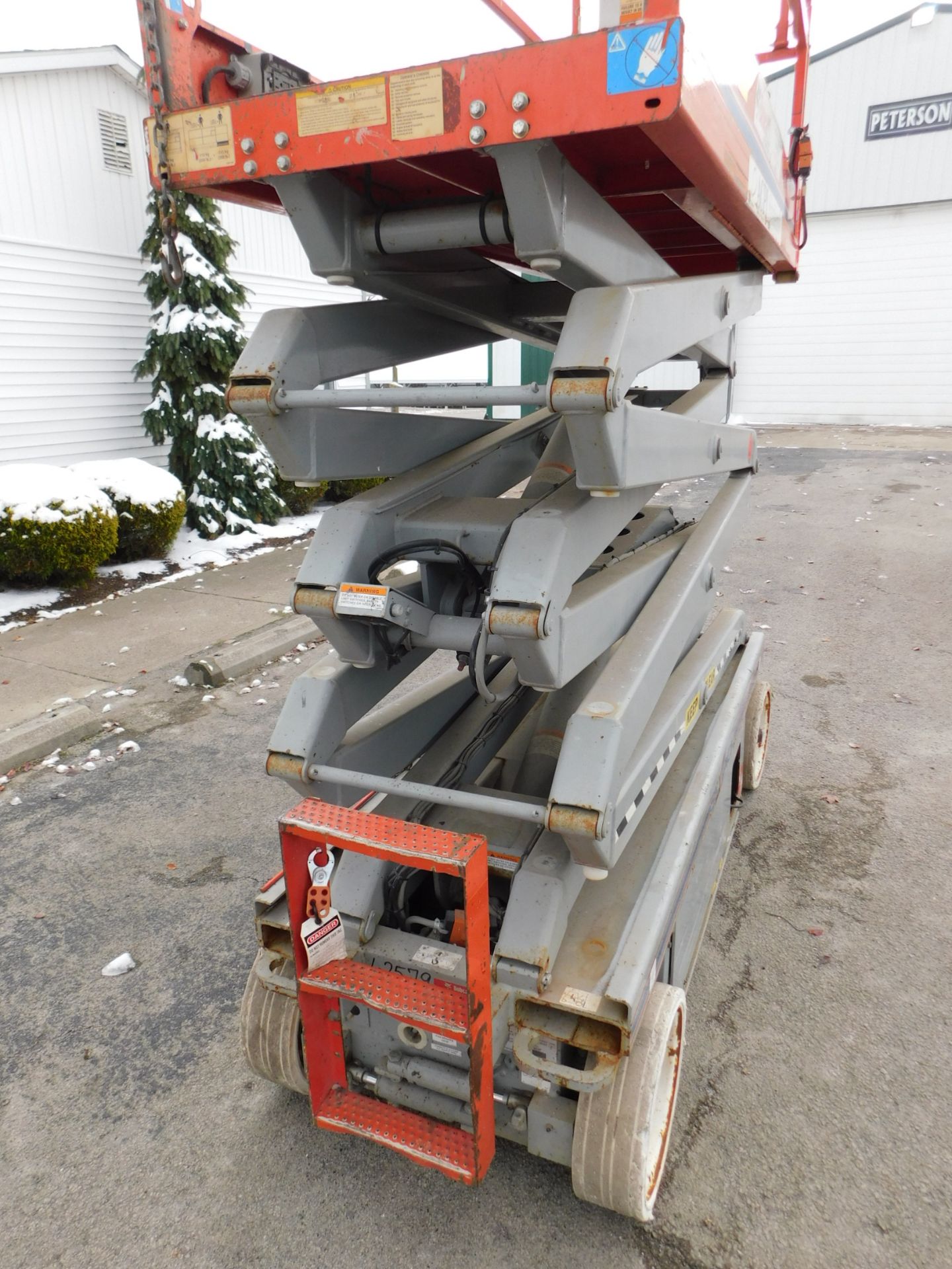 Sky Jack Model SJIII 3226 Electric Scissor Lift, SN 277091, 26' Maximum Platform Height, 500 lb. - Image 13 of 15