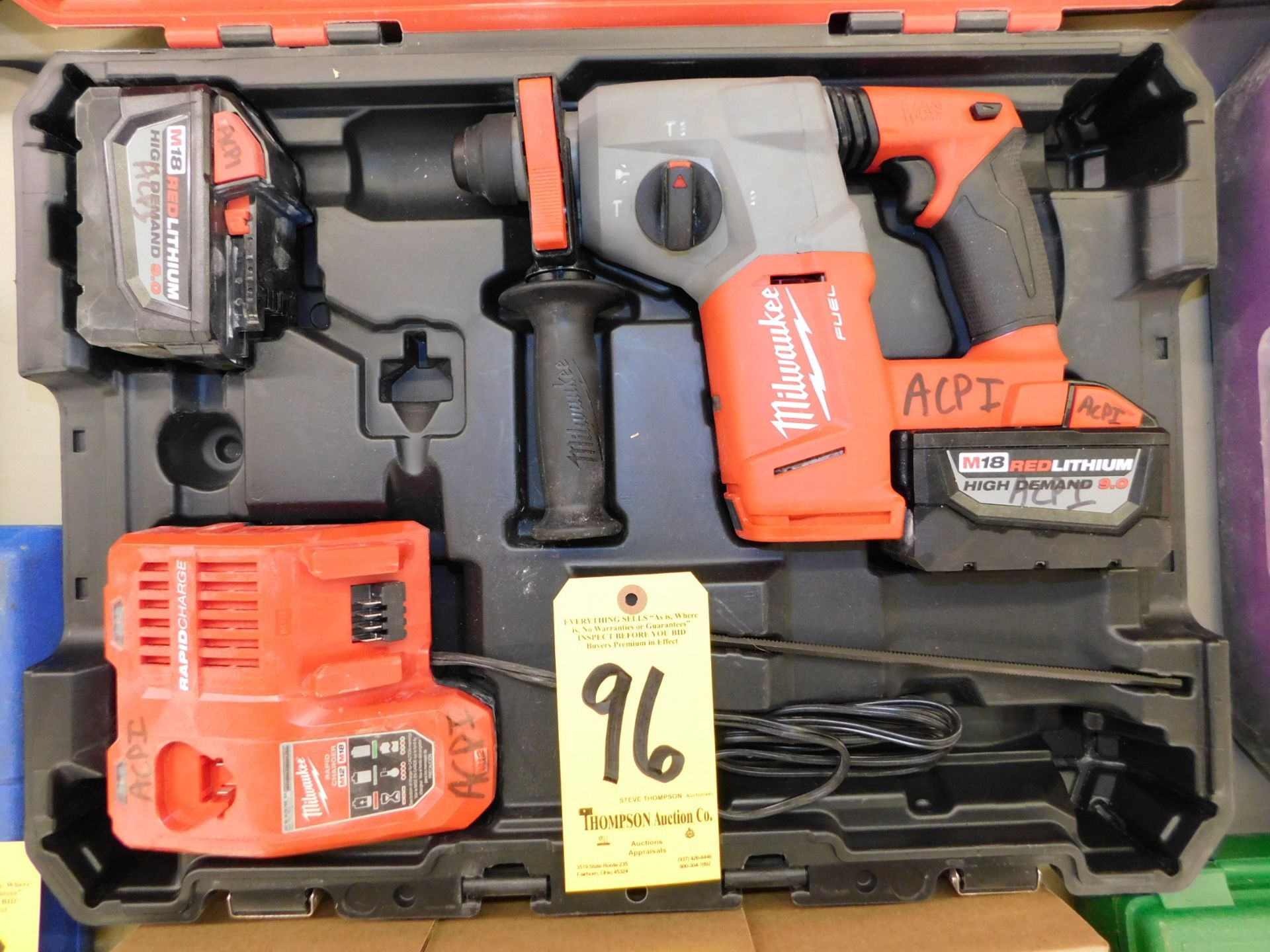 Milwaukee Model 2712-120 Cordless Hammer Drill with Case