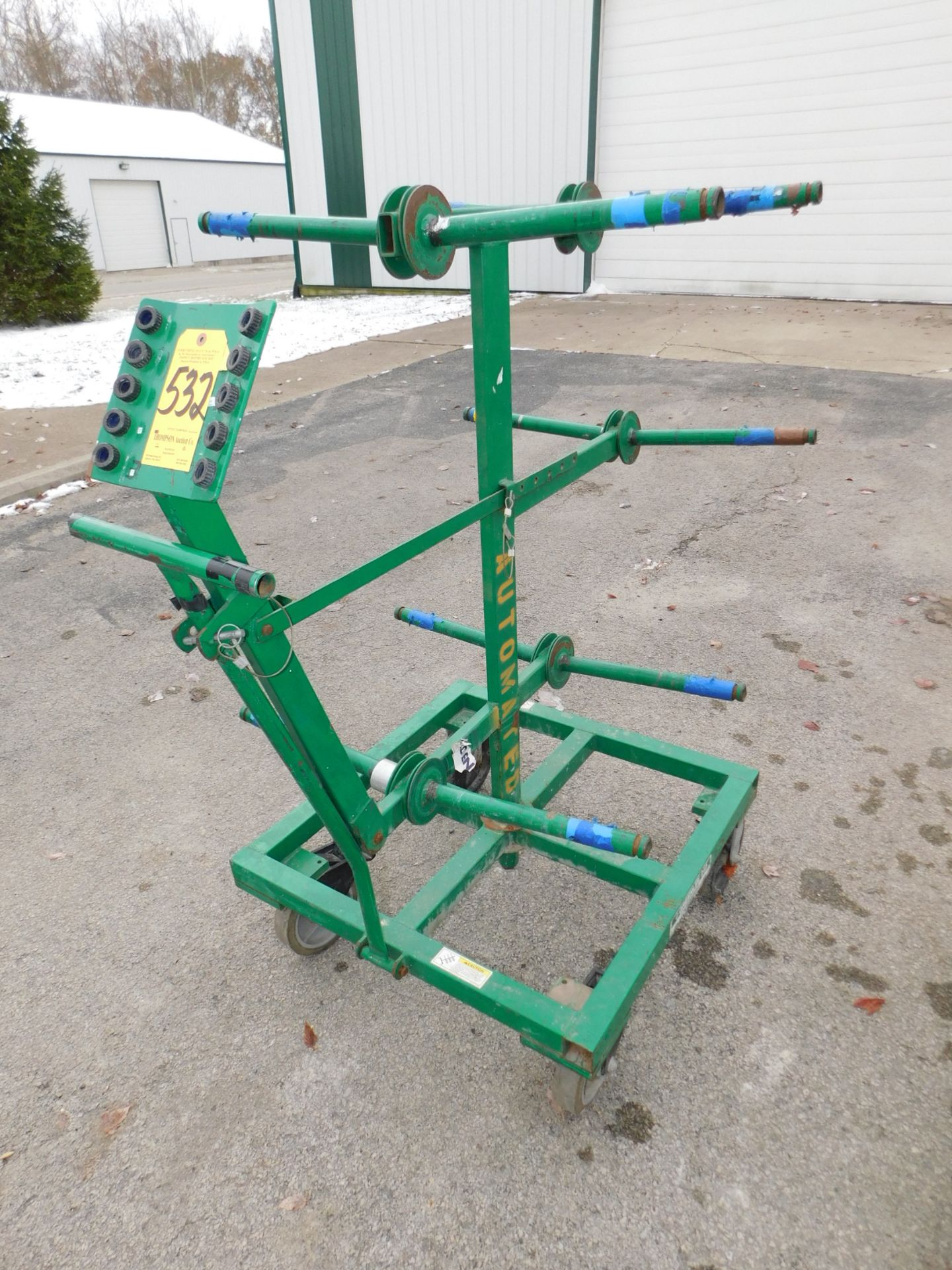 Greenlee Model 910 Wire Dispenser Cart