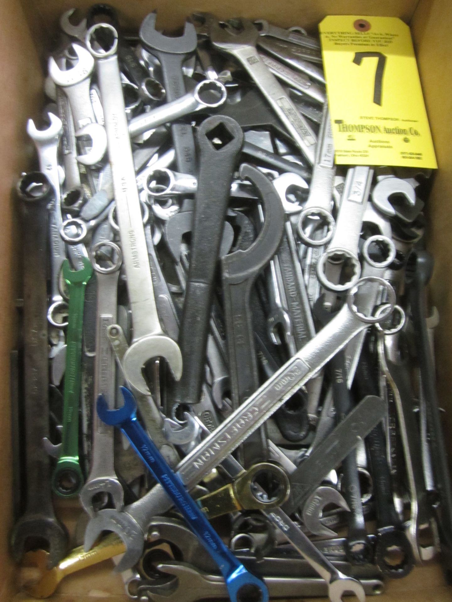 Open and Box End Wrenches