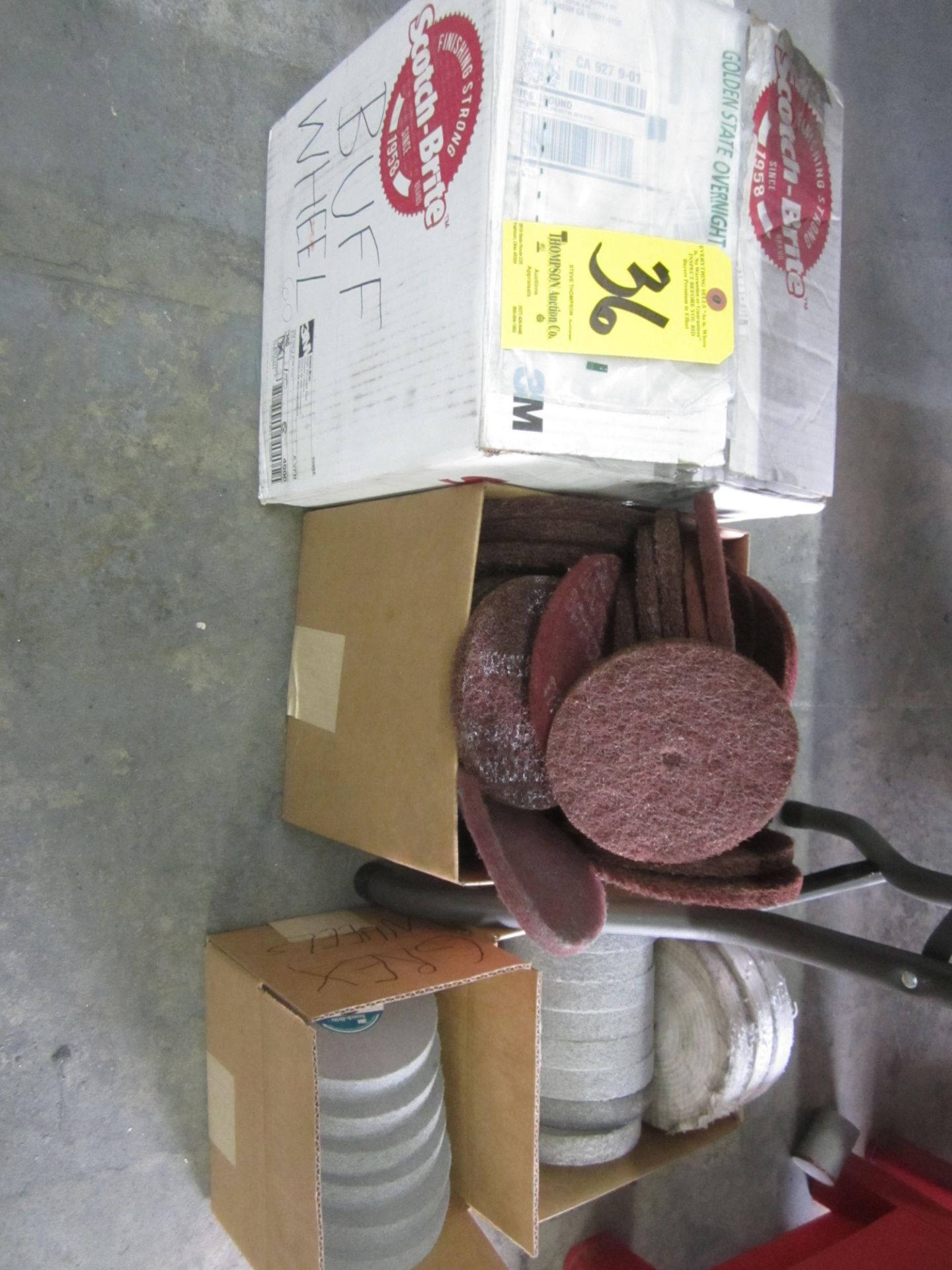 Scotch-Brite Pads and Scotch-Brite Buffing Wheels