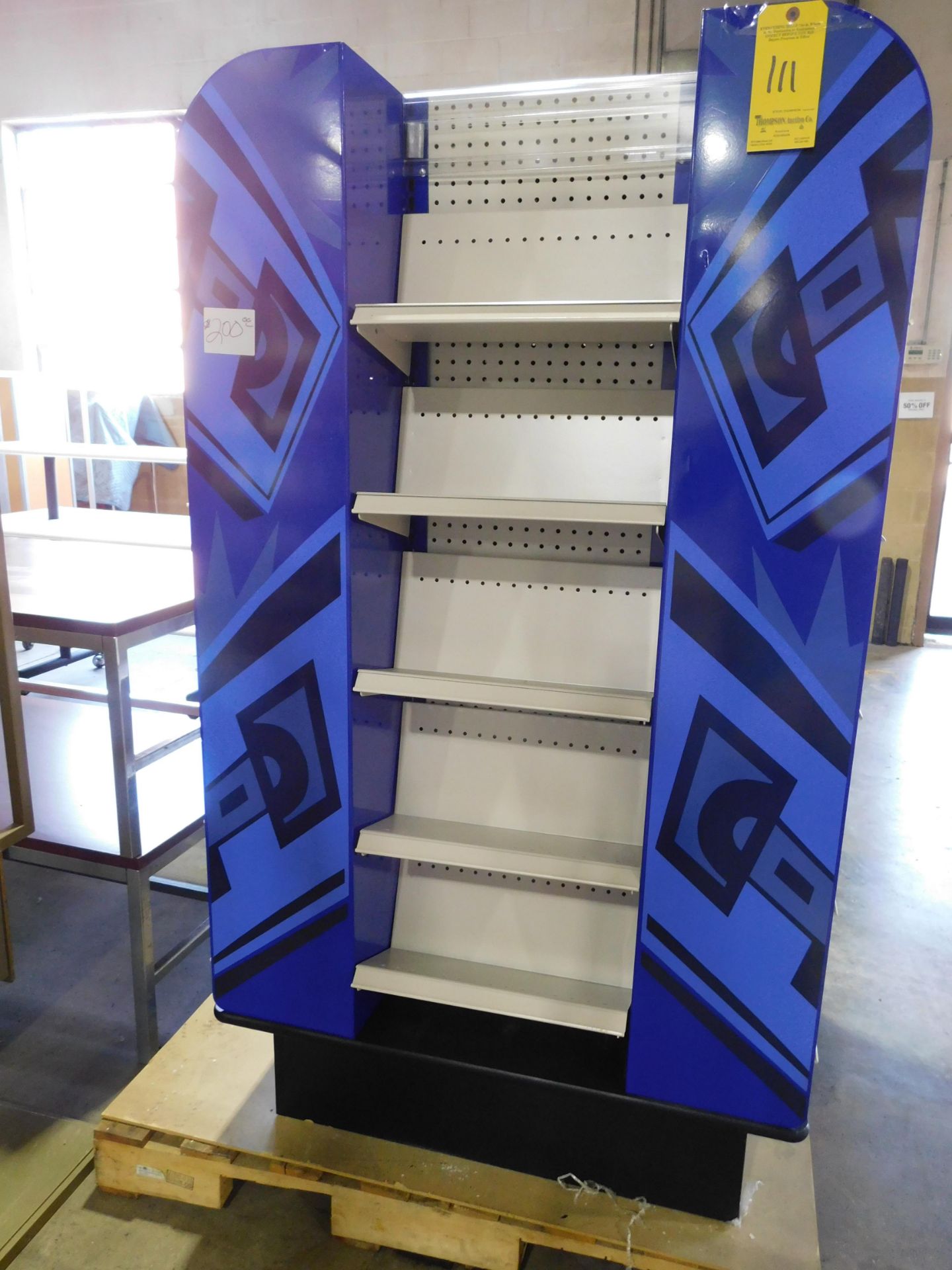 4-Sided Display Unit, 37" Square - Image 2 of 2