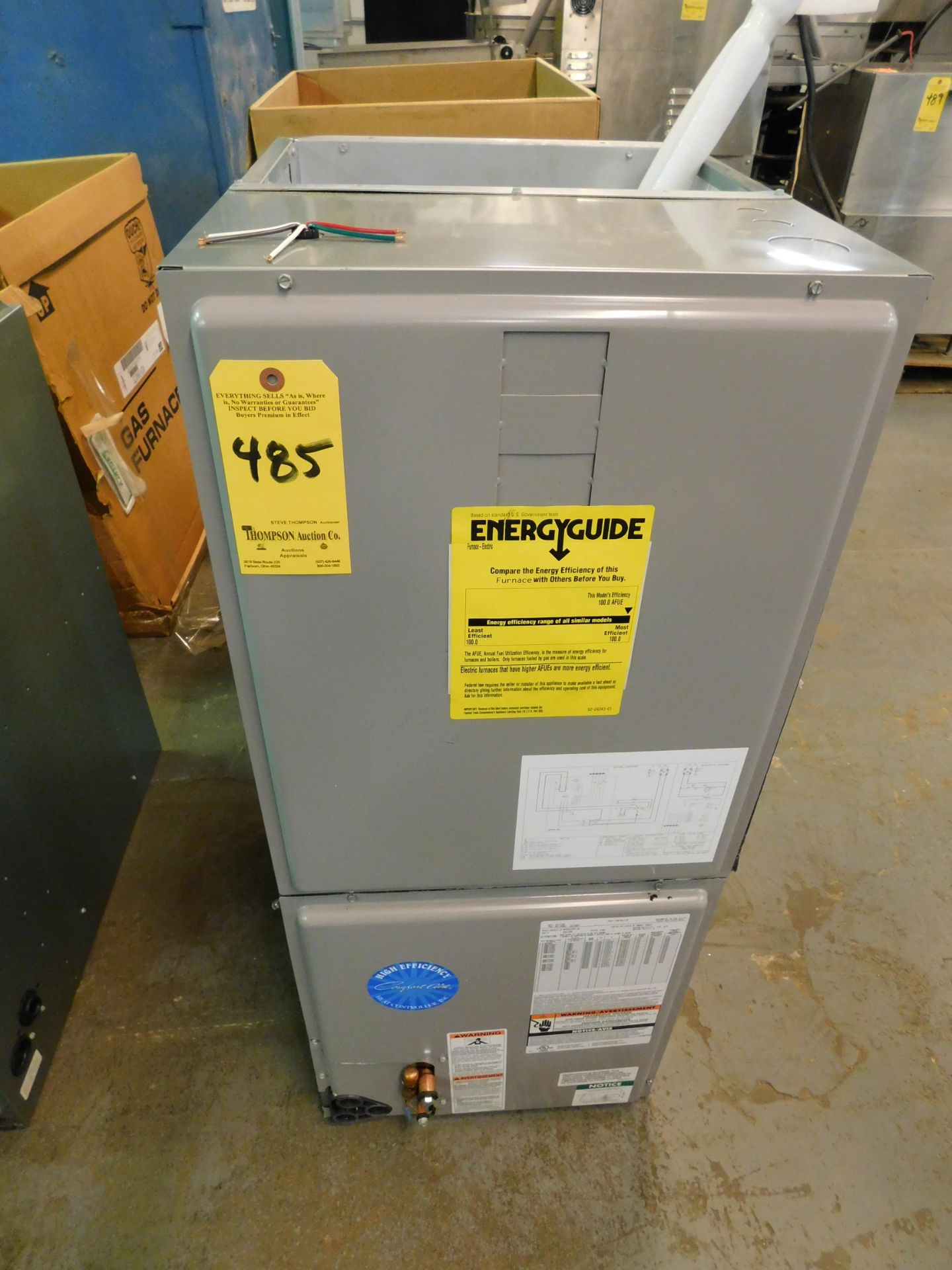 Comfort Aire Electric Furnace Model HFE3017EP-1A