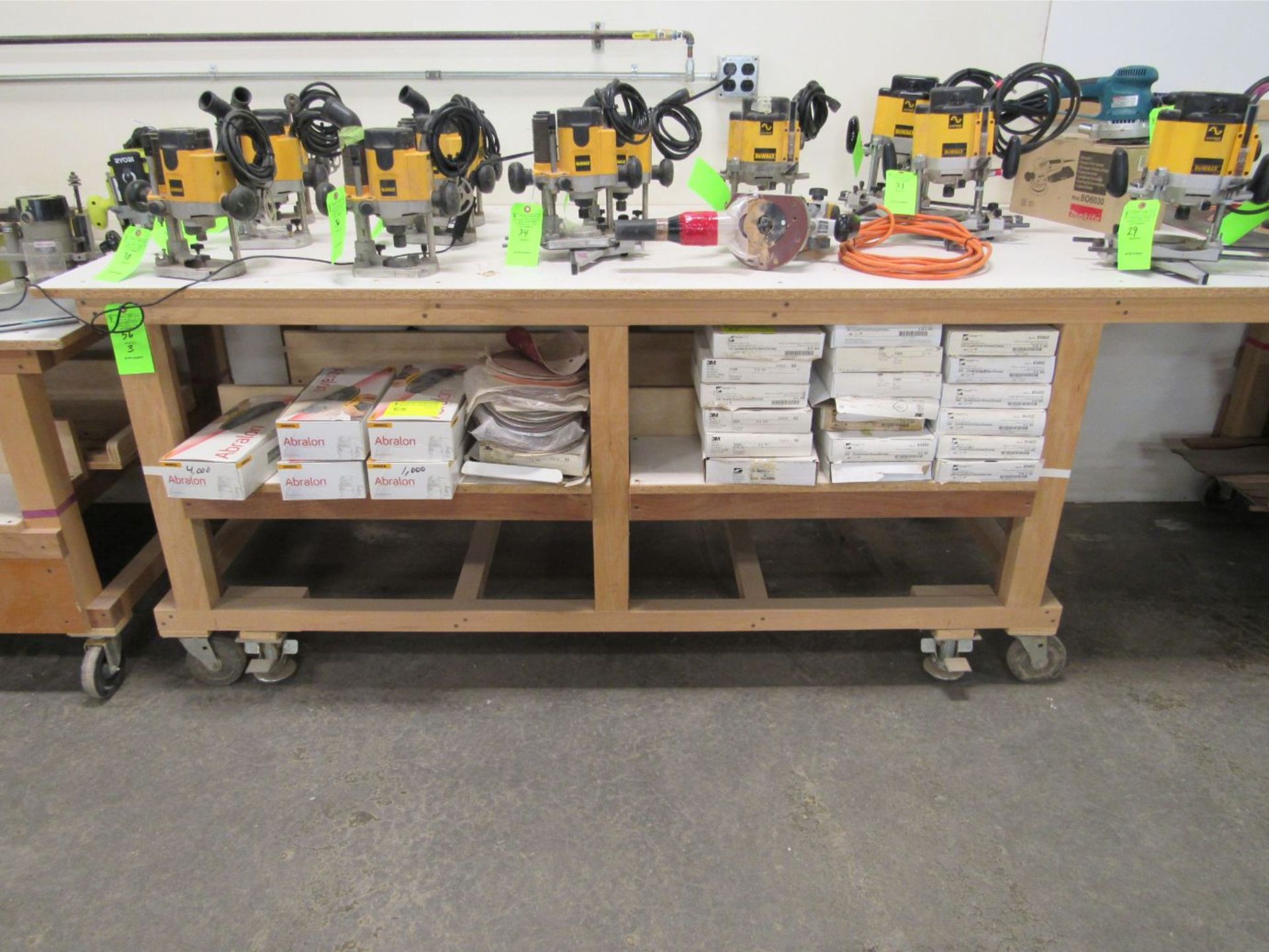 (3) Roll-Around Work Benches - Image 3 of 4