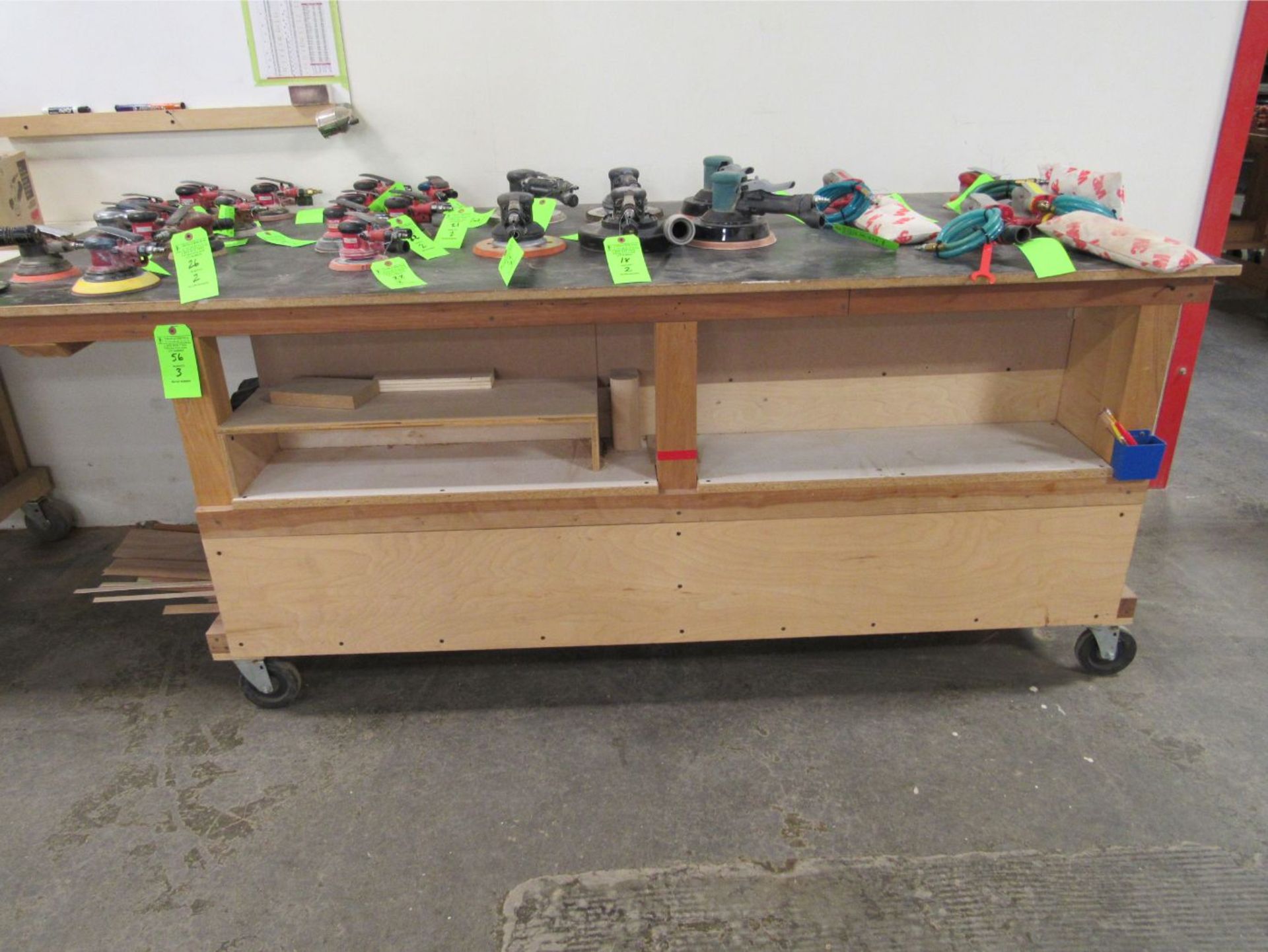 (3) Roll-Around Work Benches - Image 2 of 4